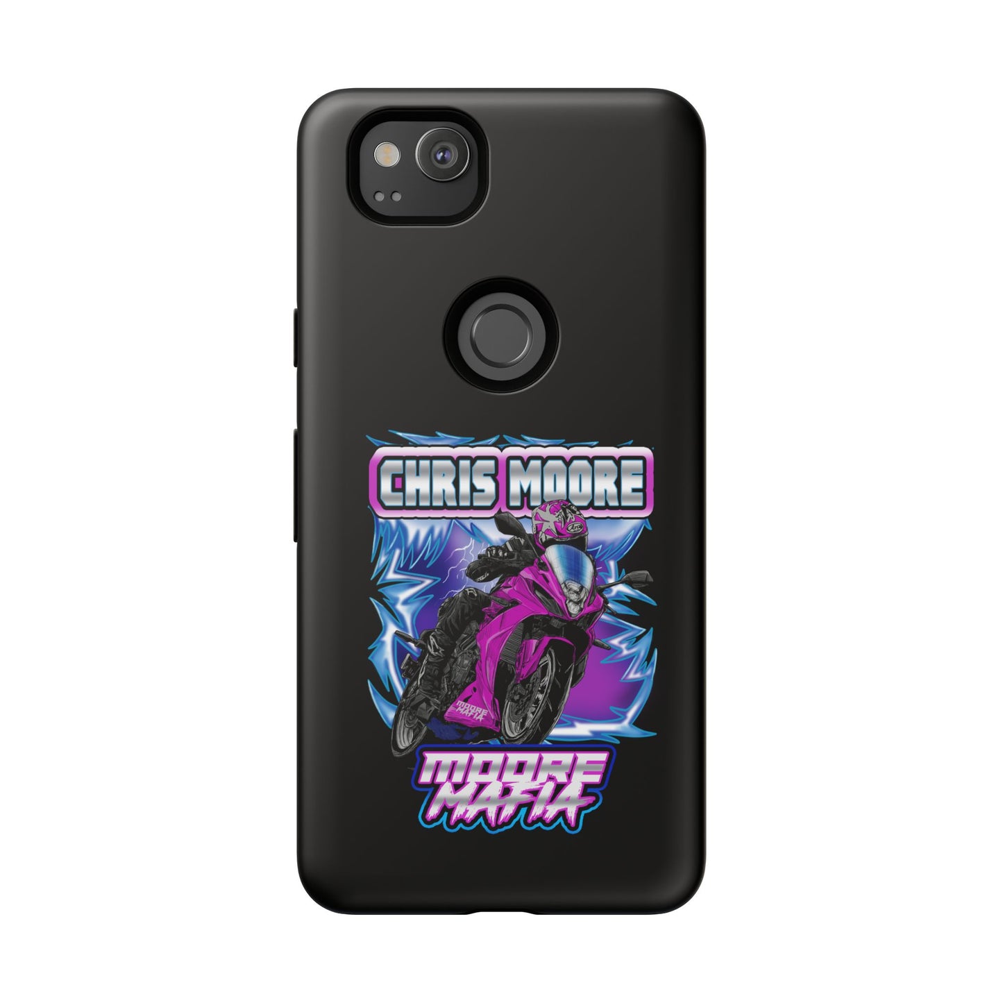 Purple Lightning Phone Case