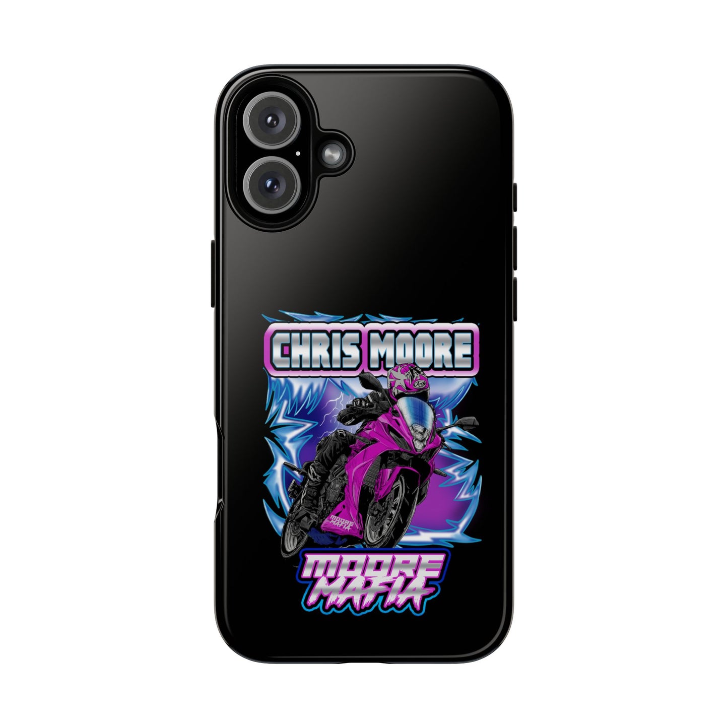 Purple Lightning Phone Case