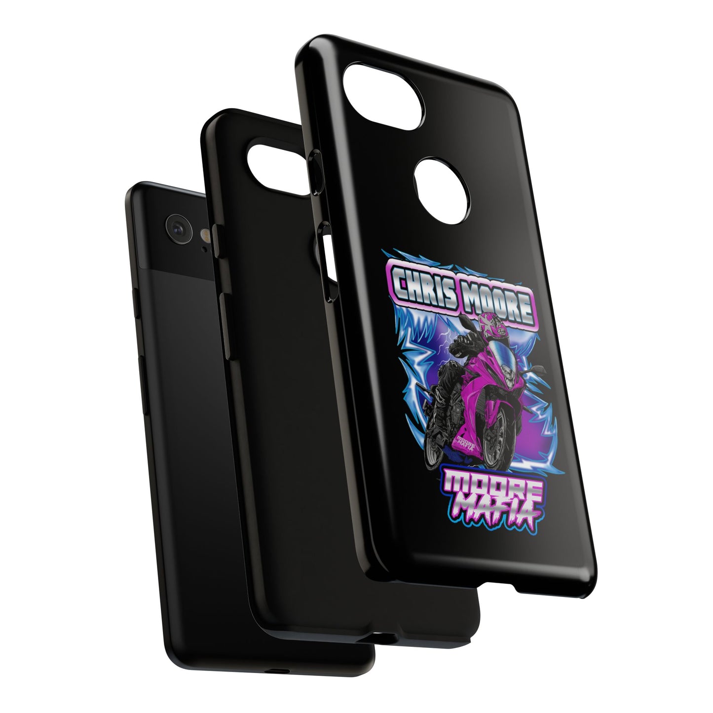 Purple Lightning Phone Case
