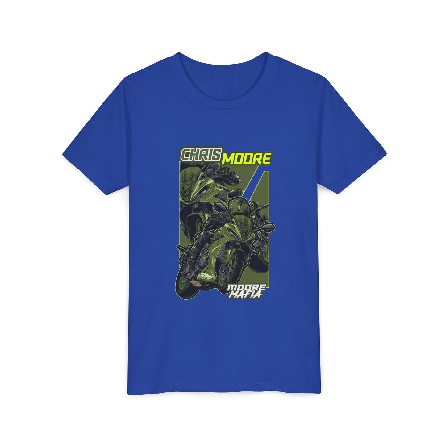 Green Chris Moore Youth Graphic Tee