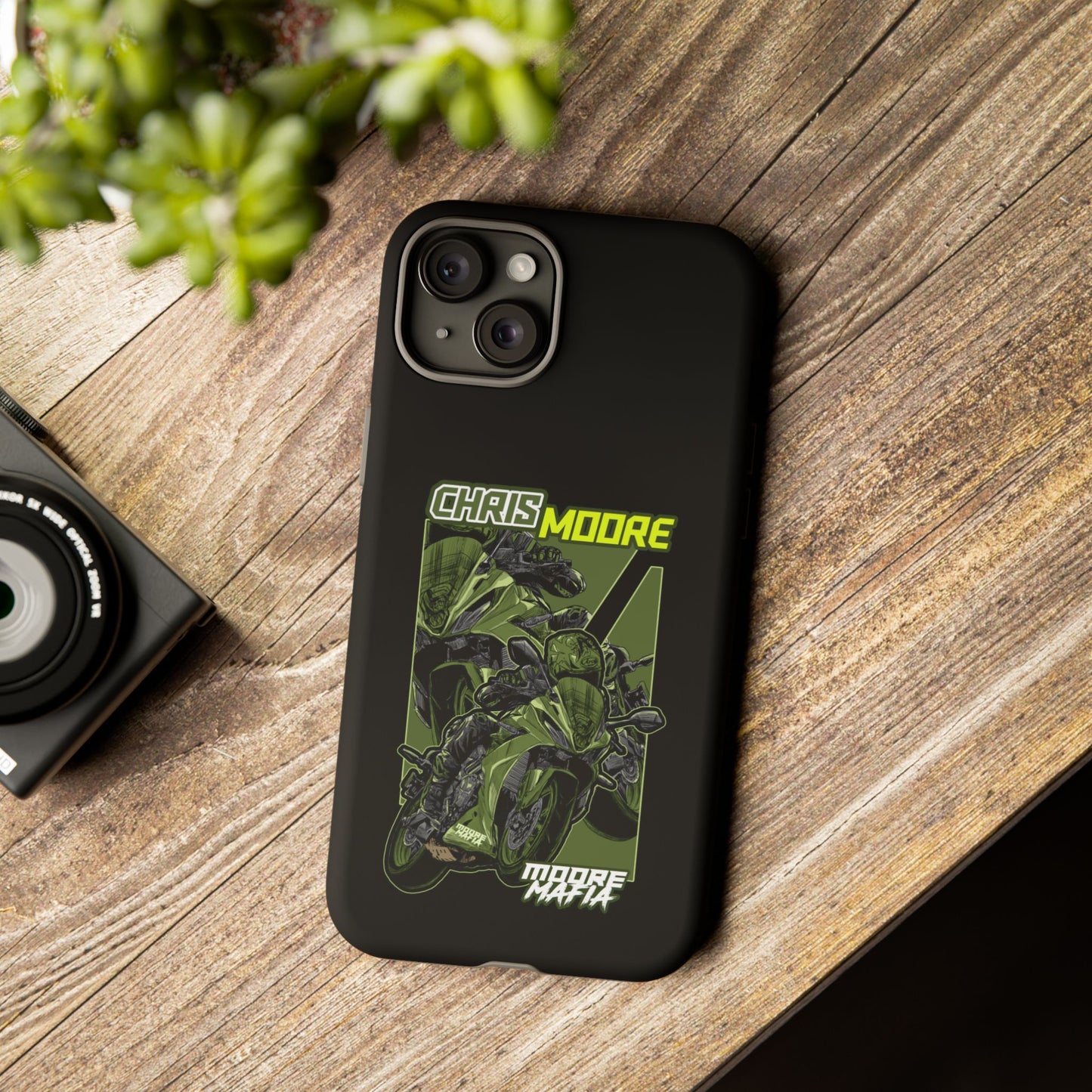 Green Chris Moore Phone Case