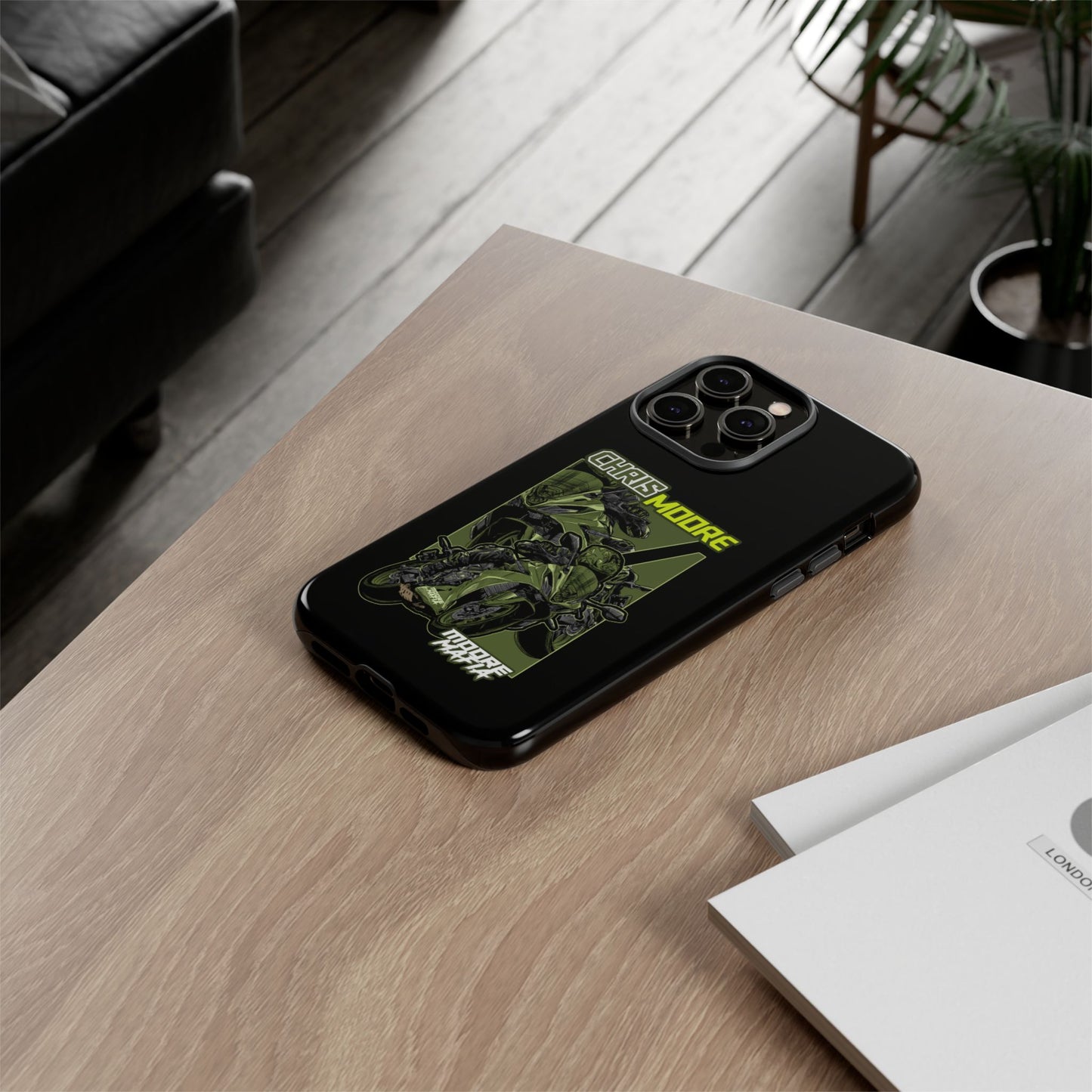 Green Chris Moore Phone Case