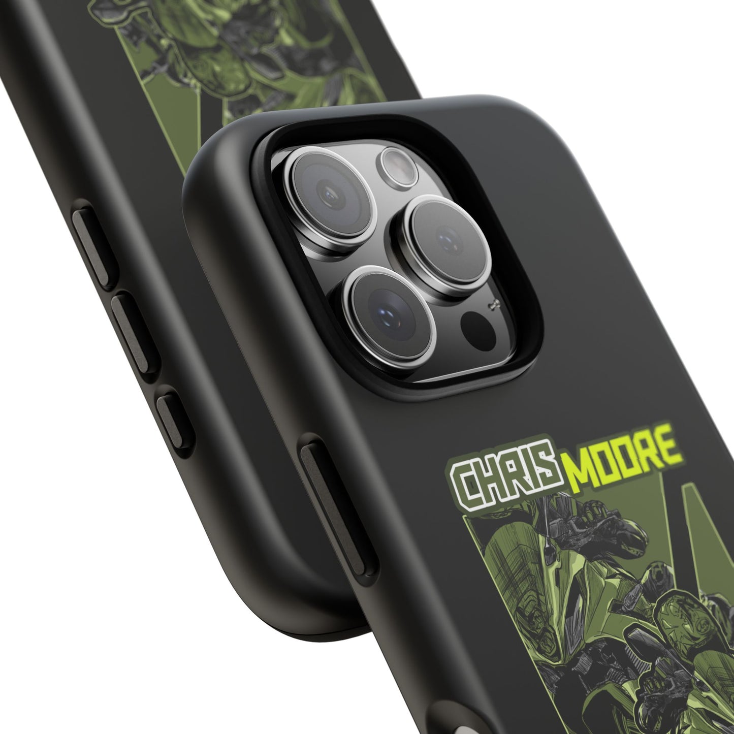 Green Chris Moore Phone Case