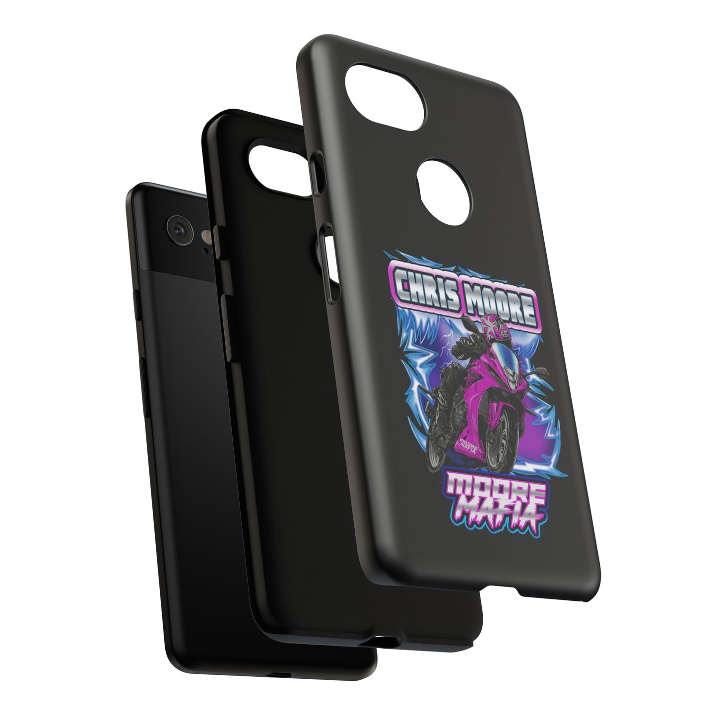 Purple Lightning Phone Case