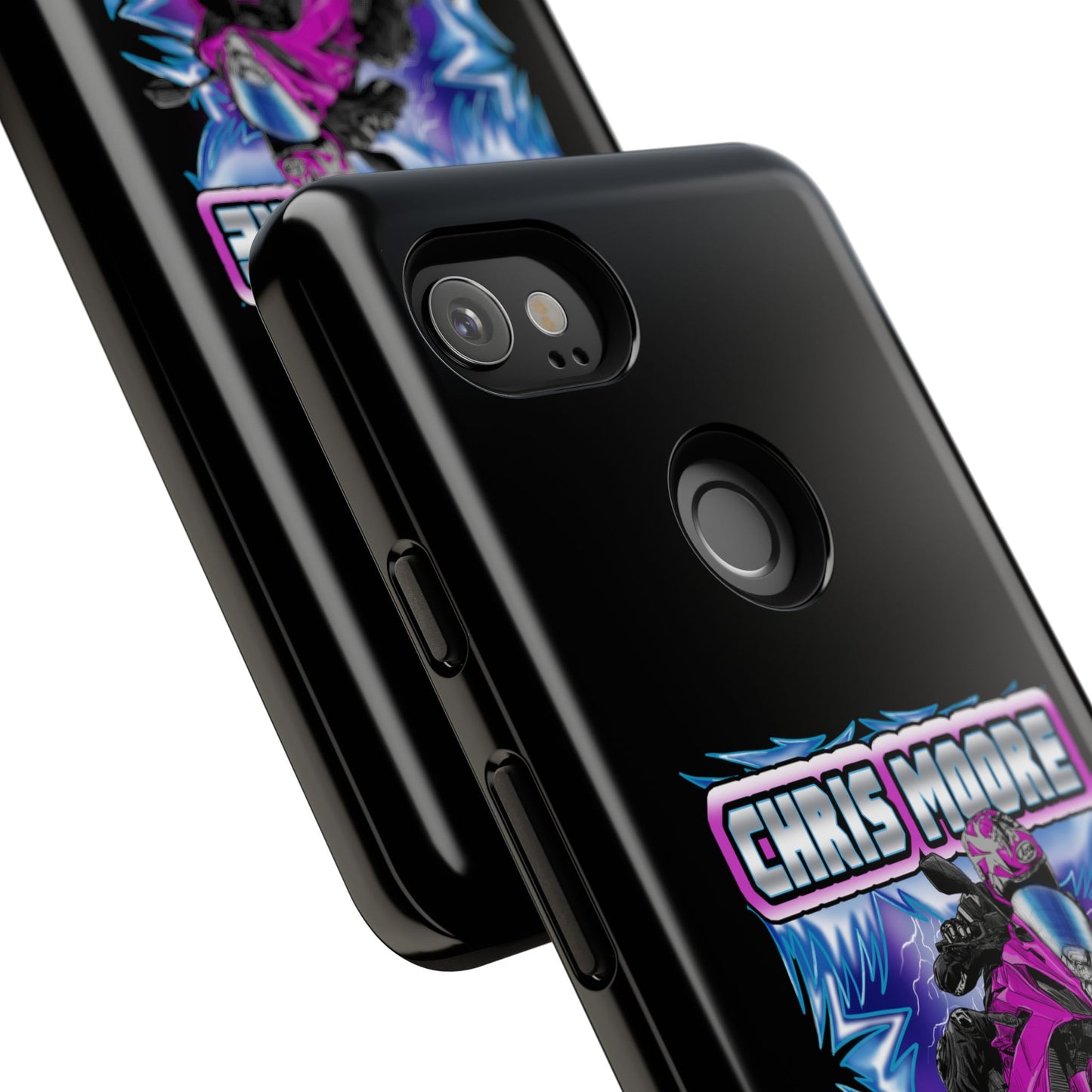 Purple Lightning Phone Case
