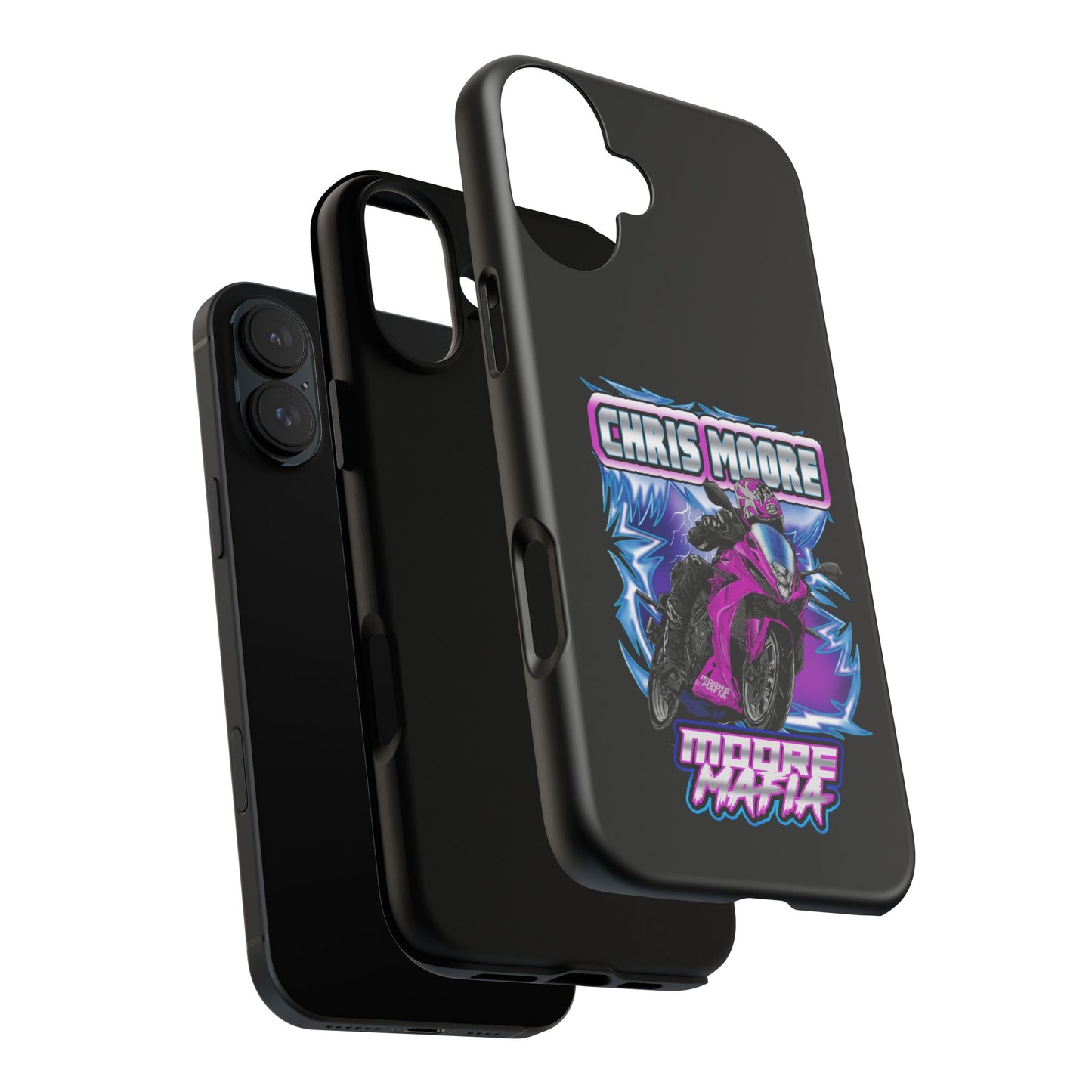 Purple Lightning Phone Case