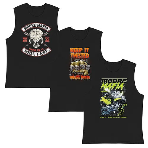 Best Sellers Graphic Muscle Shirts 3 Pack