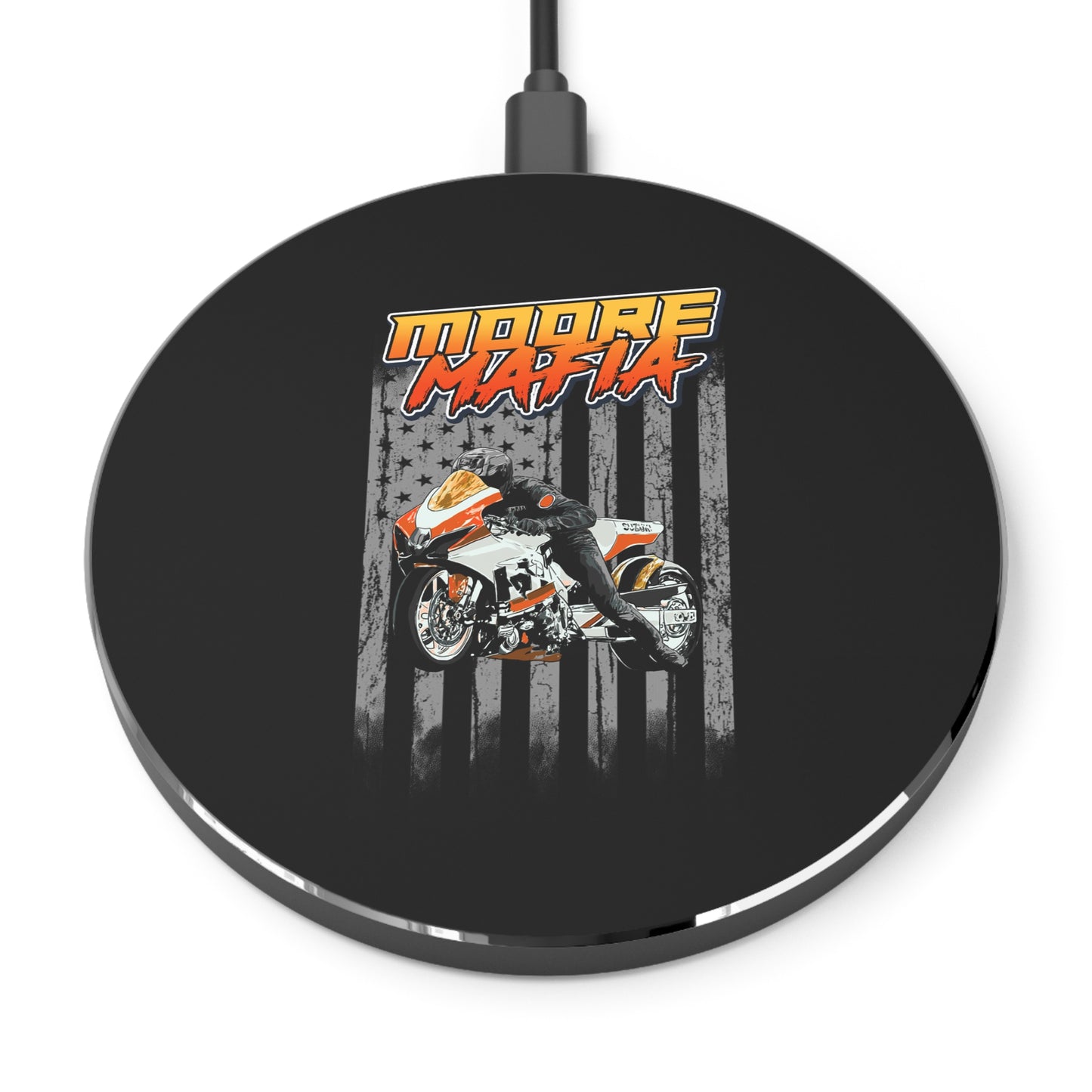 Moore Mafia Flag Wireless Charger