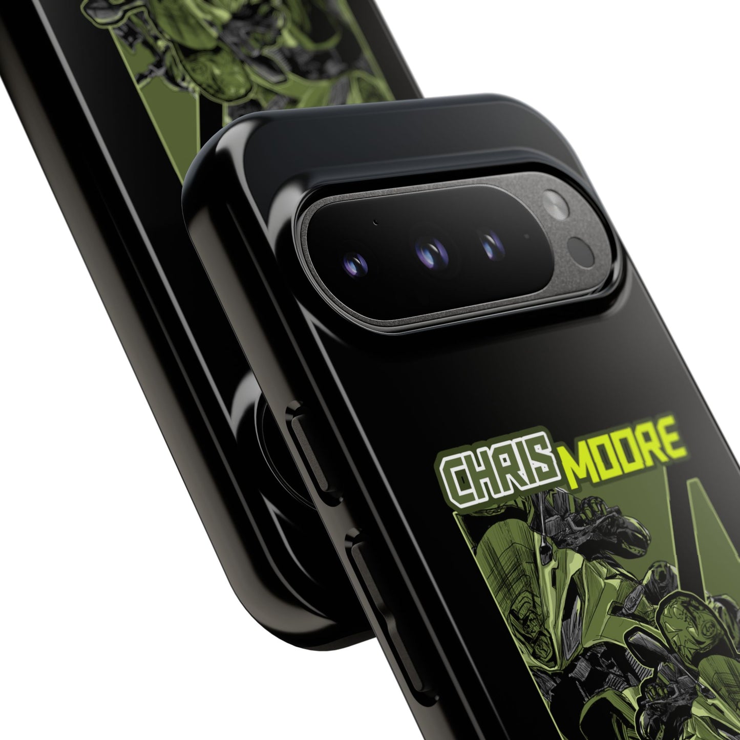 Green Chris Moore Phone Case