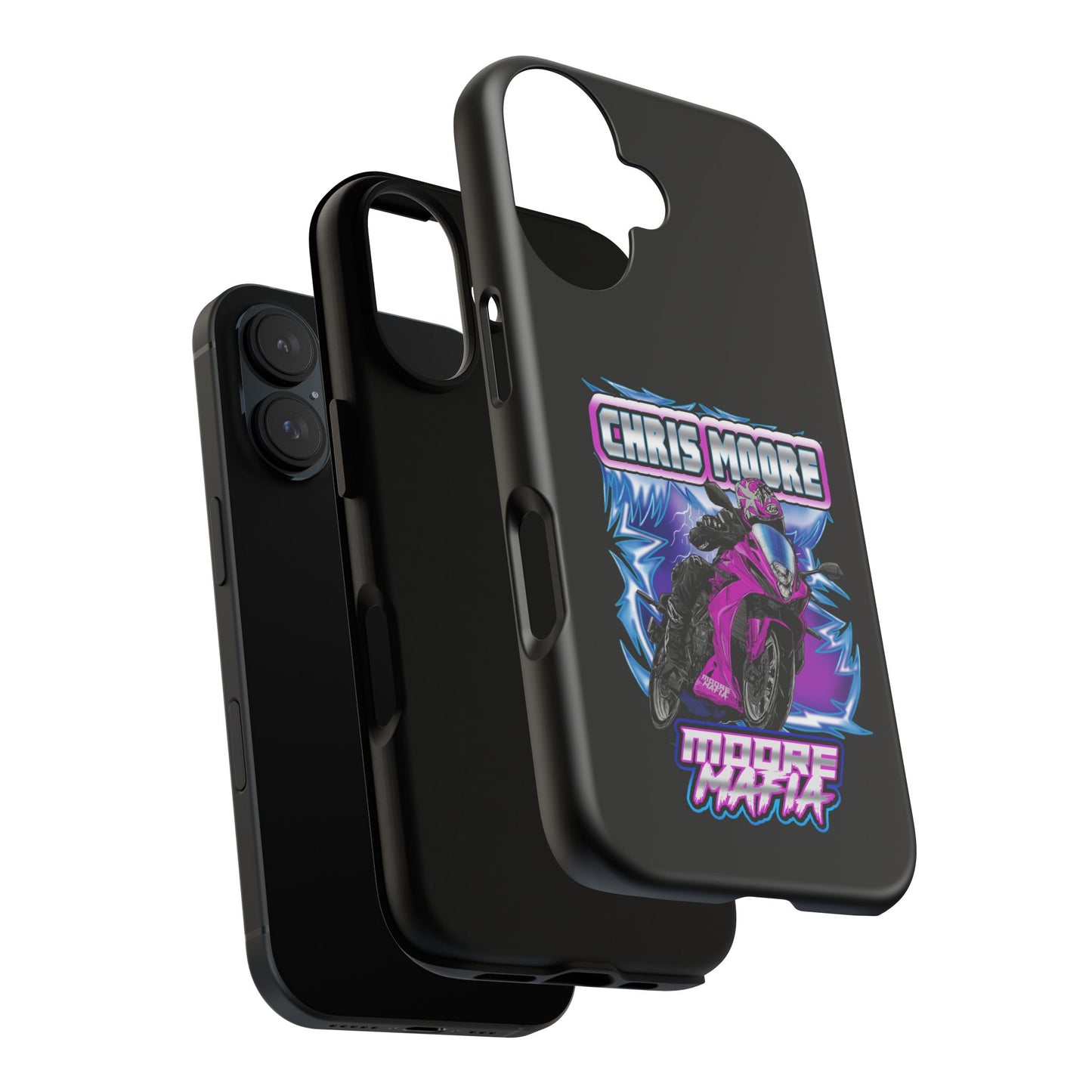 Purple Lightning Phone Case