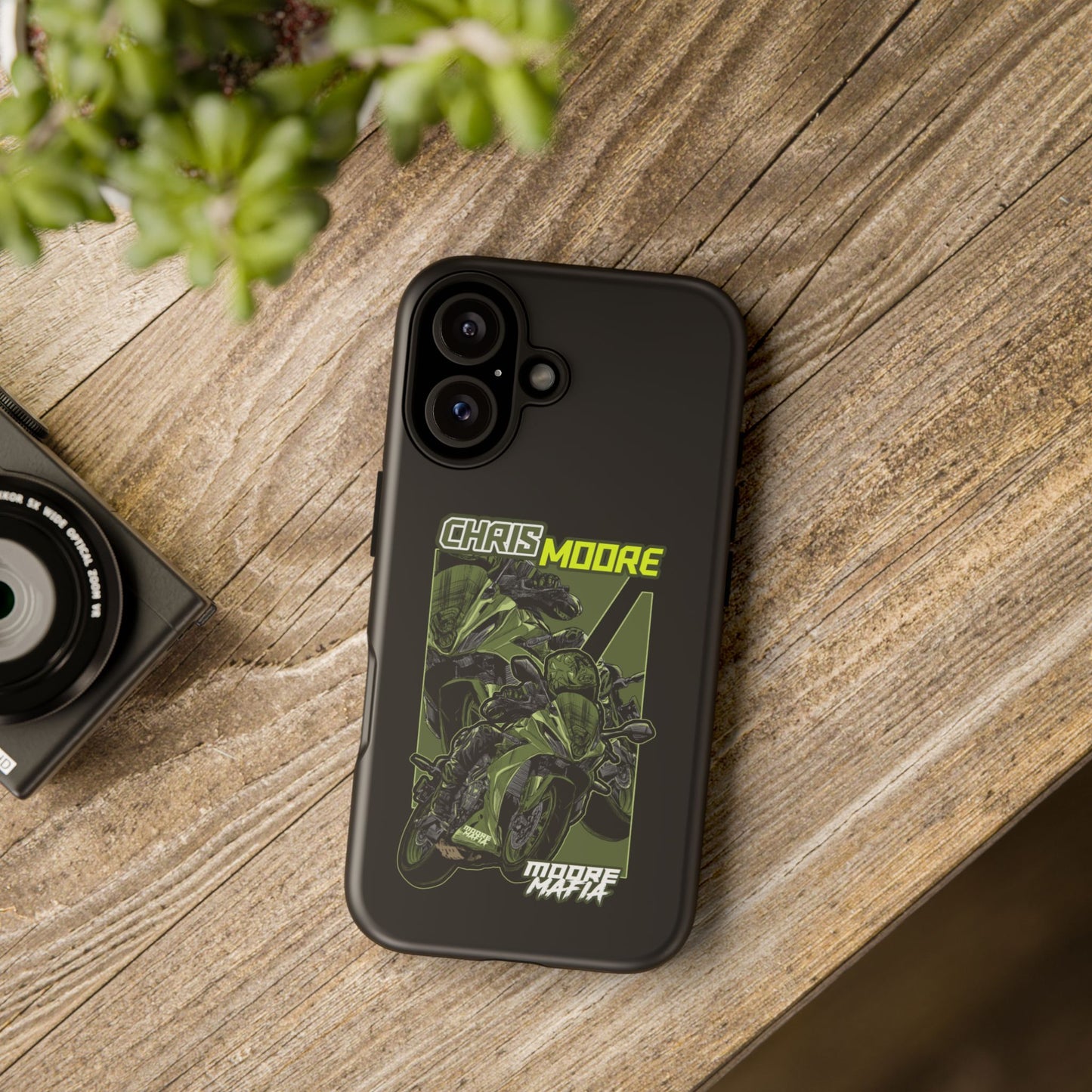 Green Chris Moore Phone Case