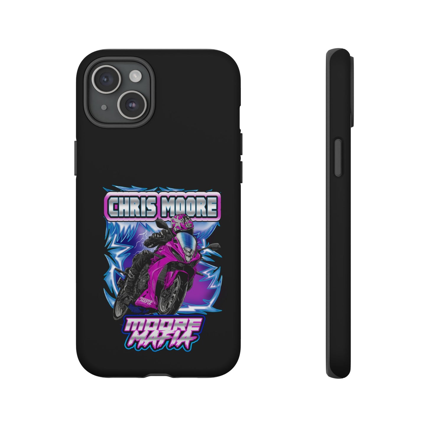 Purple Lightning Phone Case