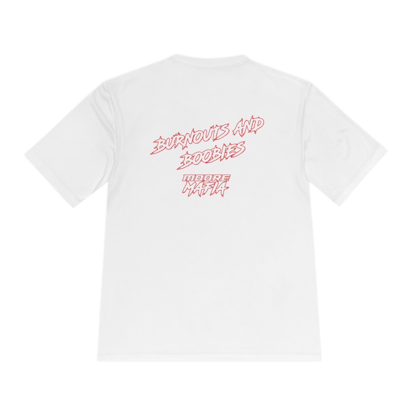 Burnouts And Boobies Unisex Moisture Wicking Tee
