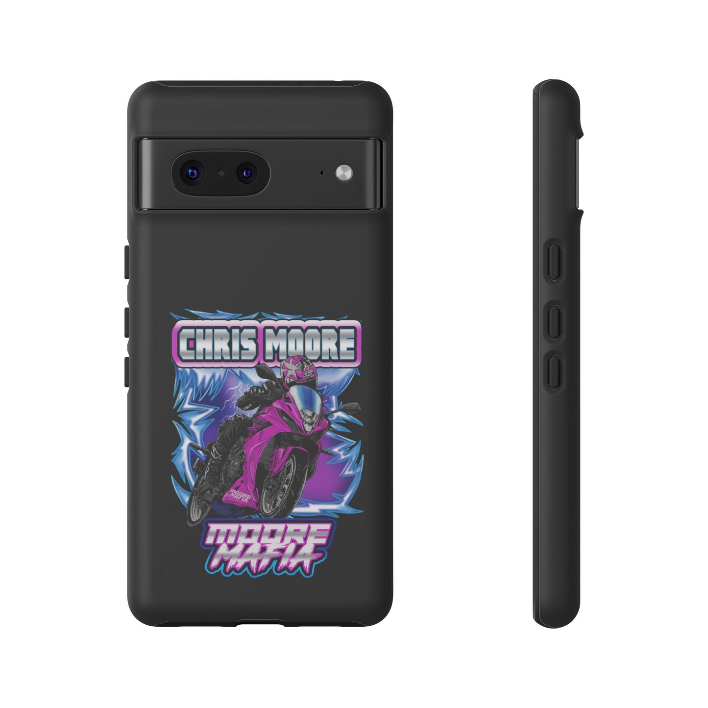 Purple Lightning Phone Case