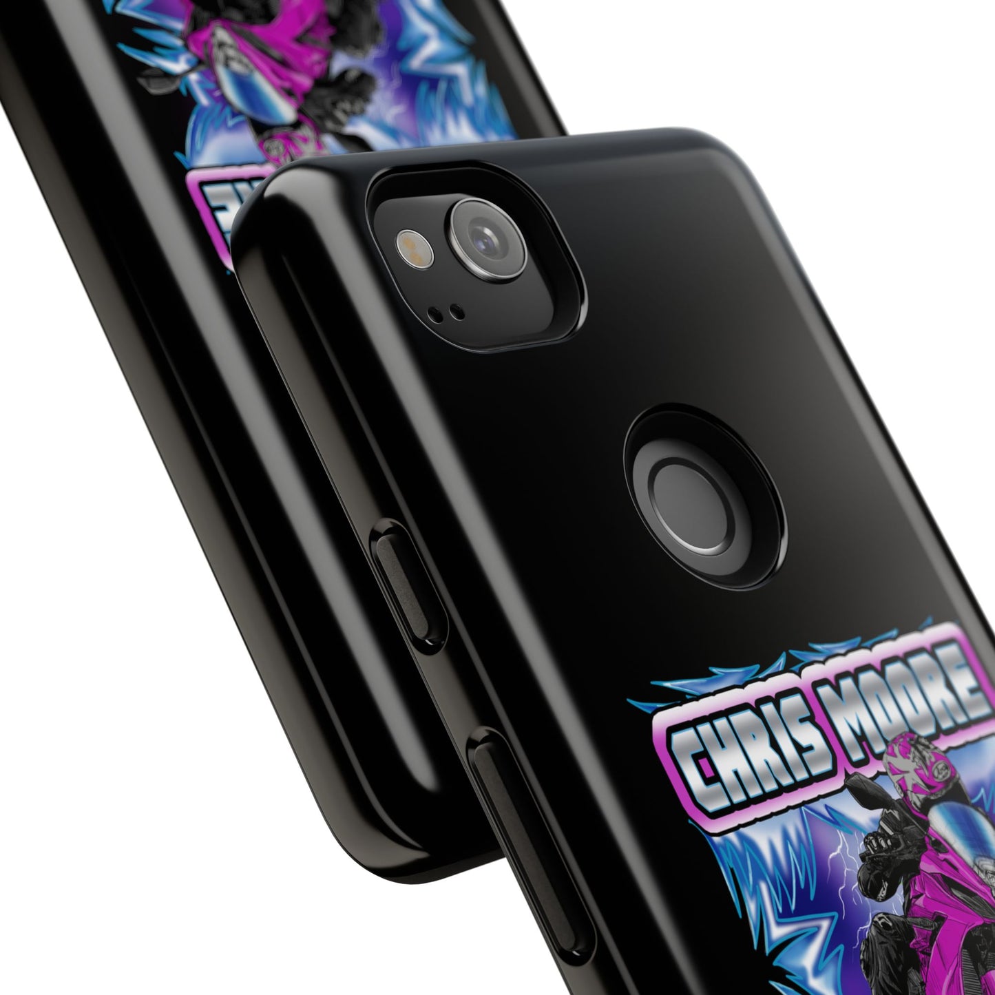 Purple Lightning Phone Case