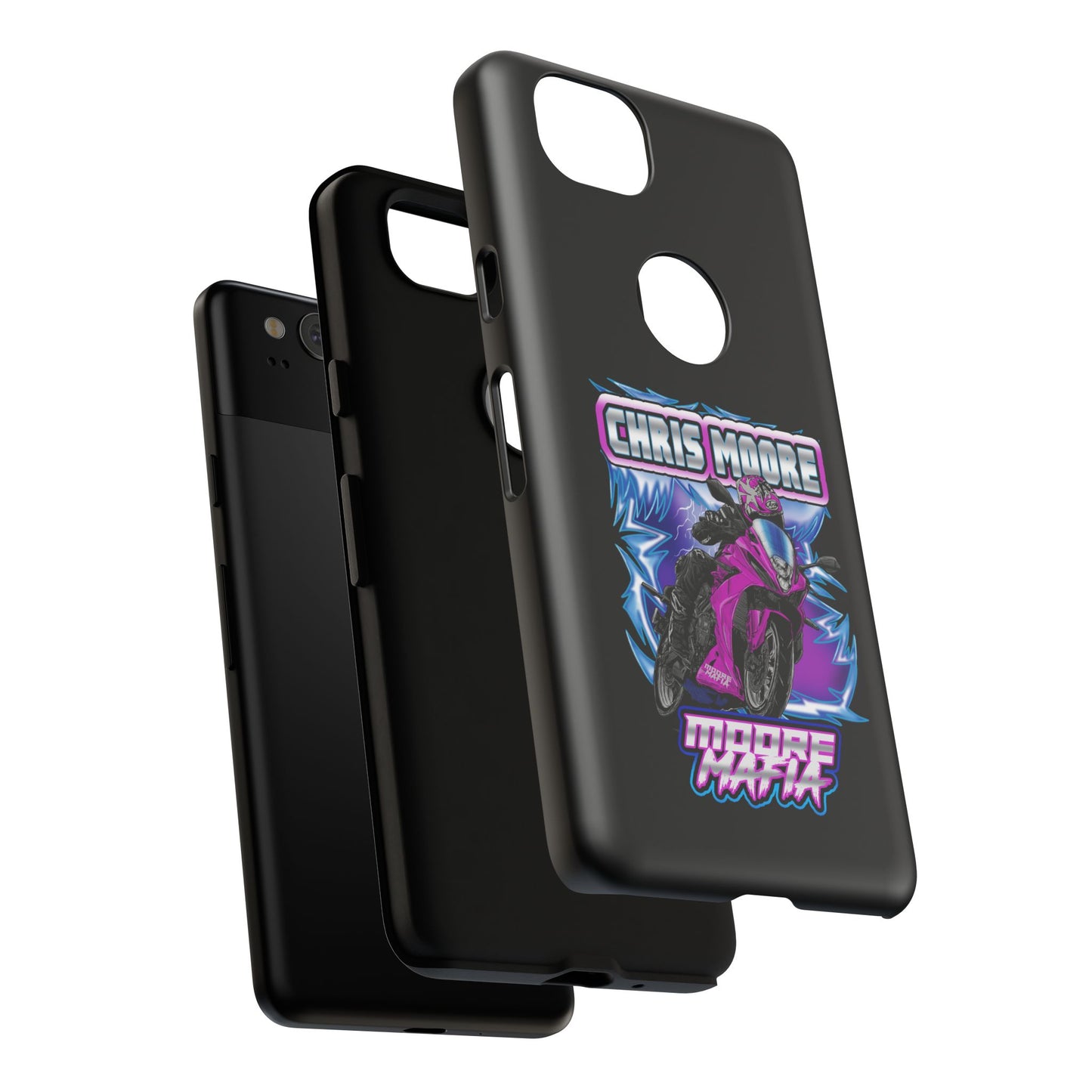 Purple Lightning Phone Case