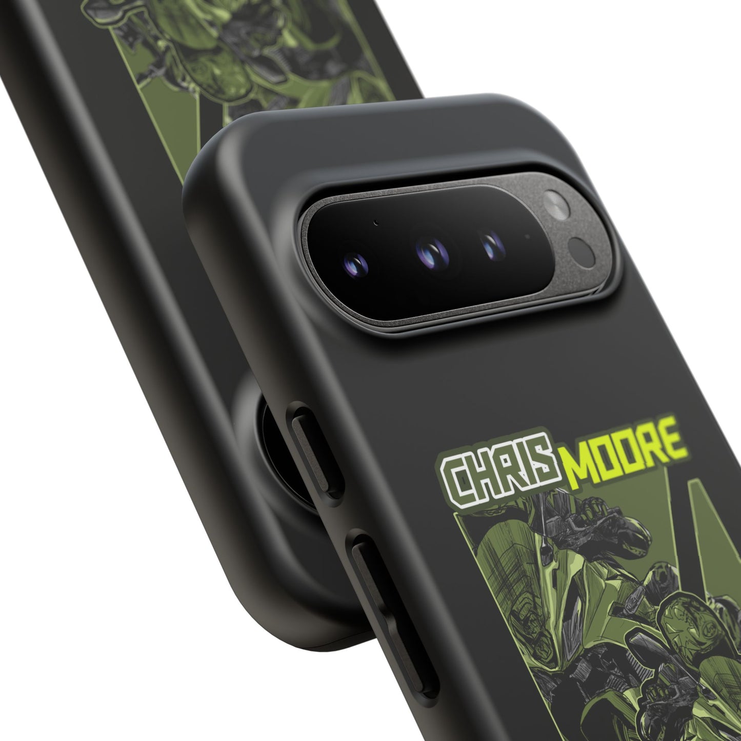 Green Chris Moore Phone Case