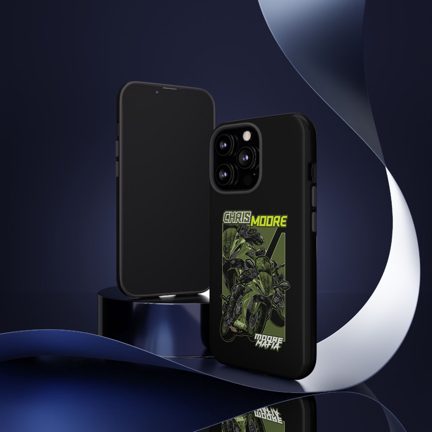 Green Chris Moore Phone Case