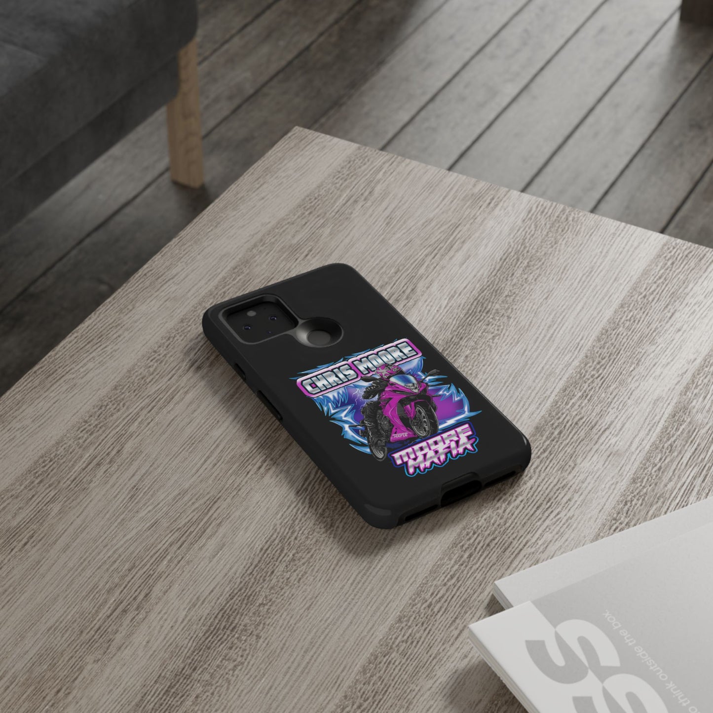 Purple Lightning Phone Case