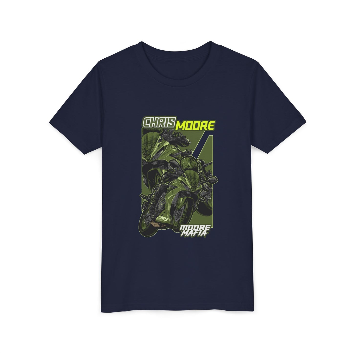 Green Chris Moore Youth Graphic Tee