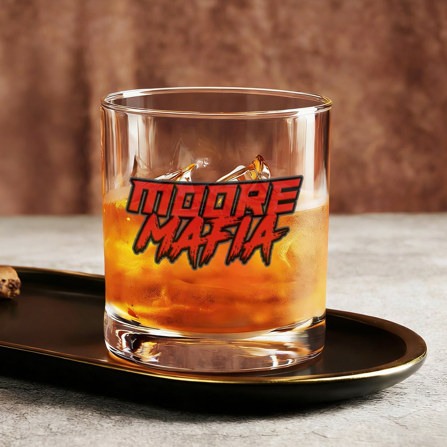 Moore Mafia Whiskey Glass