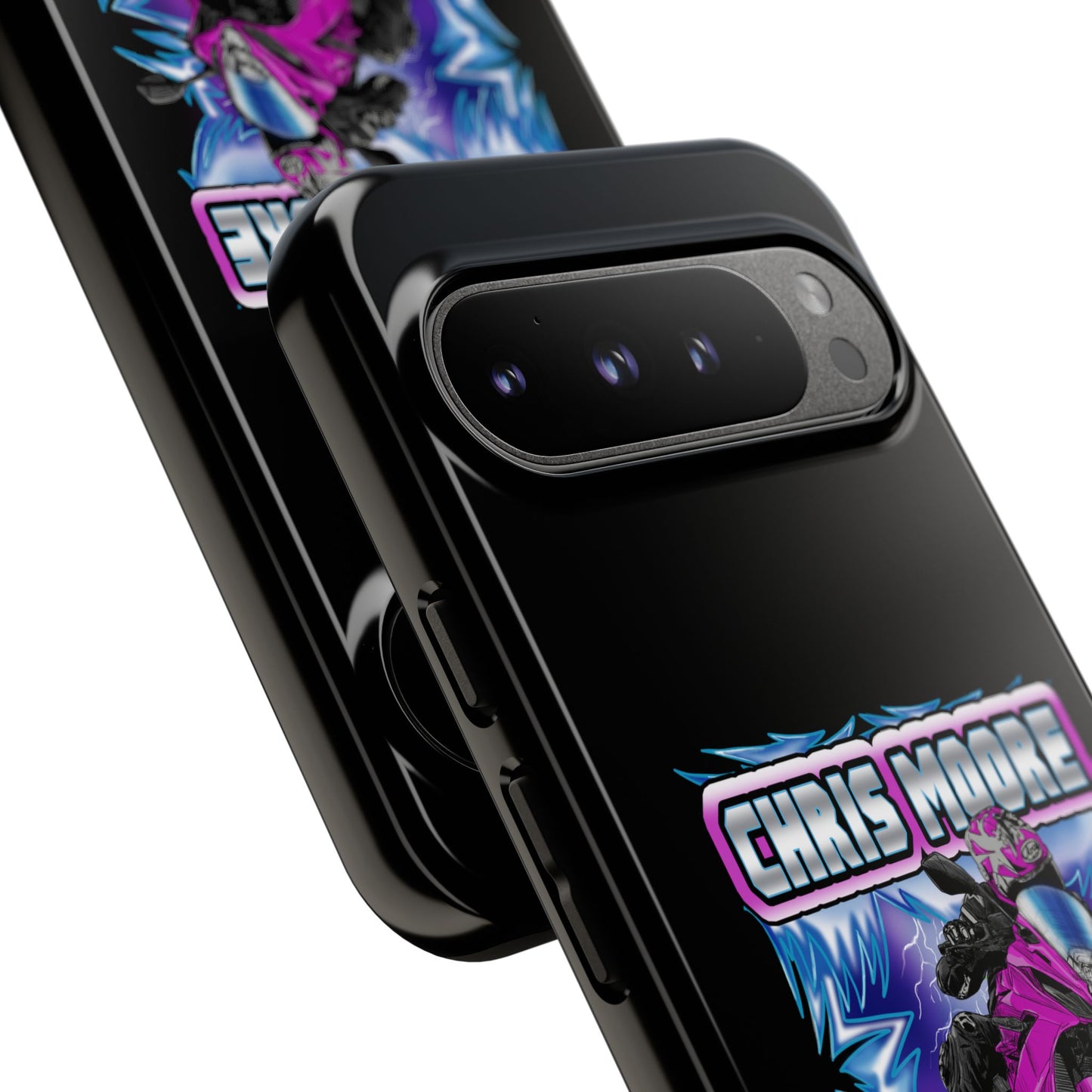 Purple Lightning Phone Case