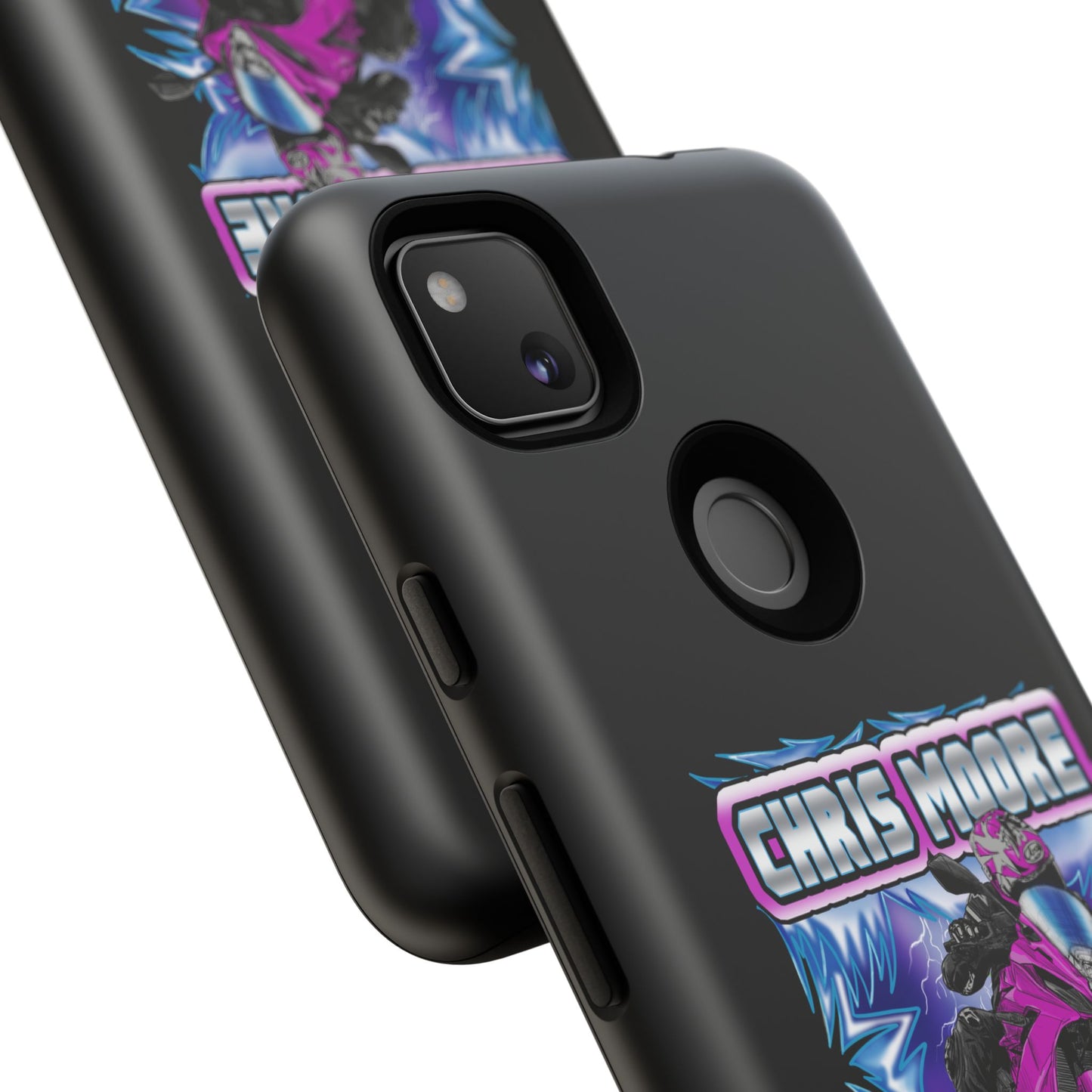 Purple Lightning Phone Case