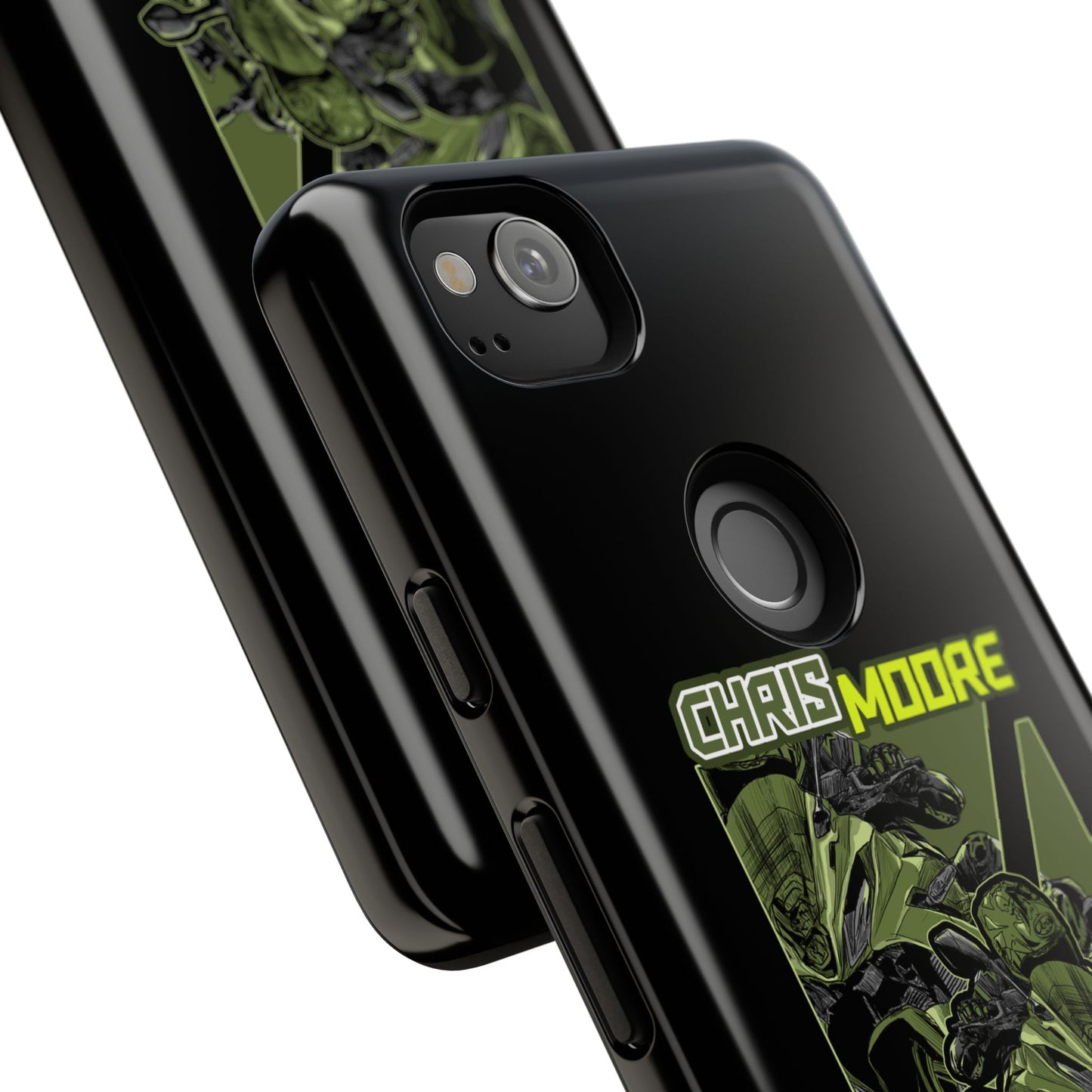 Green Chris Moore Phone Case