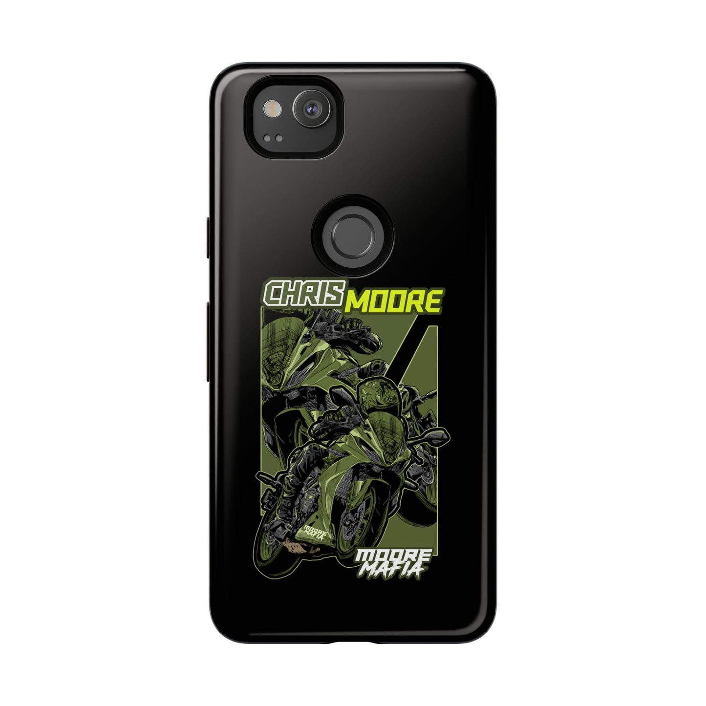 Green Chris Moore Phone Case