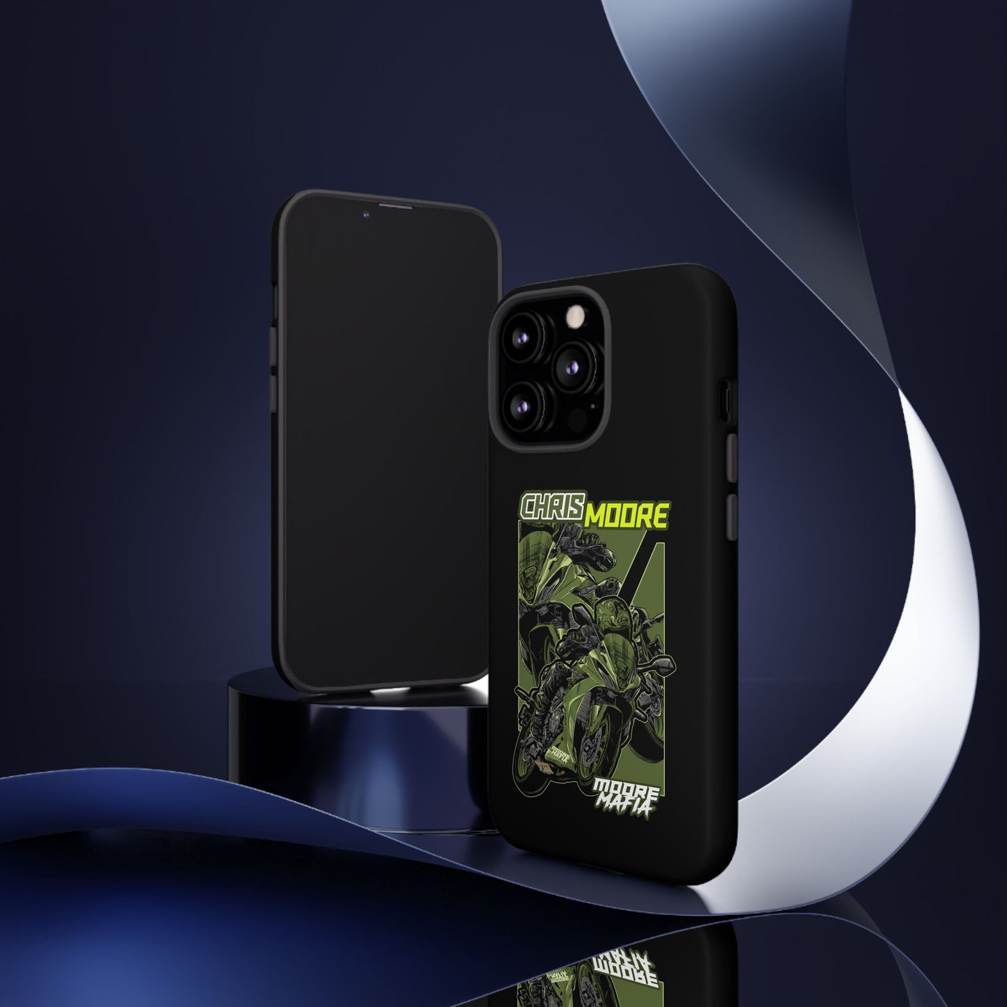 Green Chris Moore Phone Case