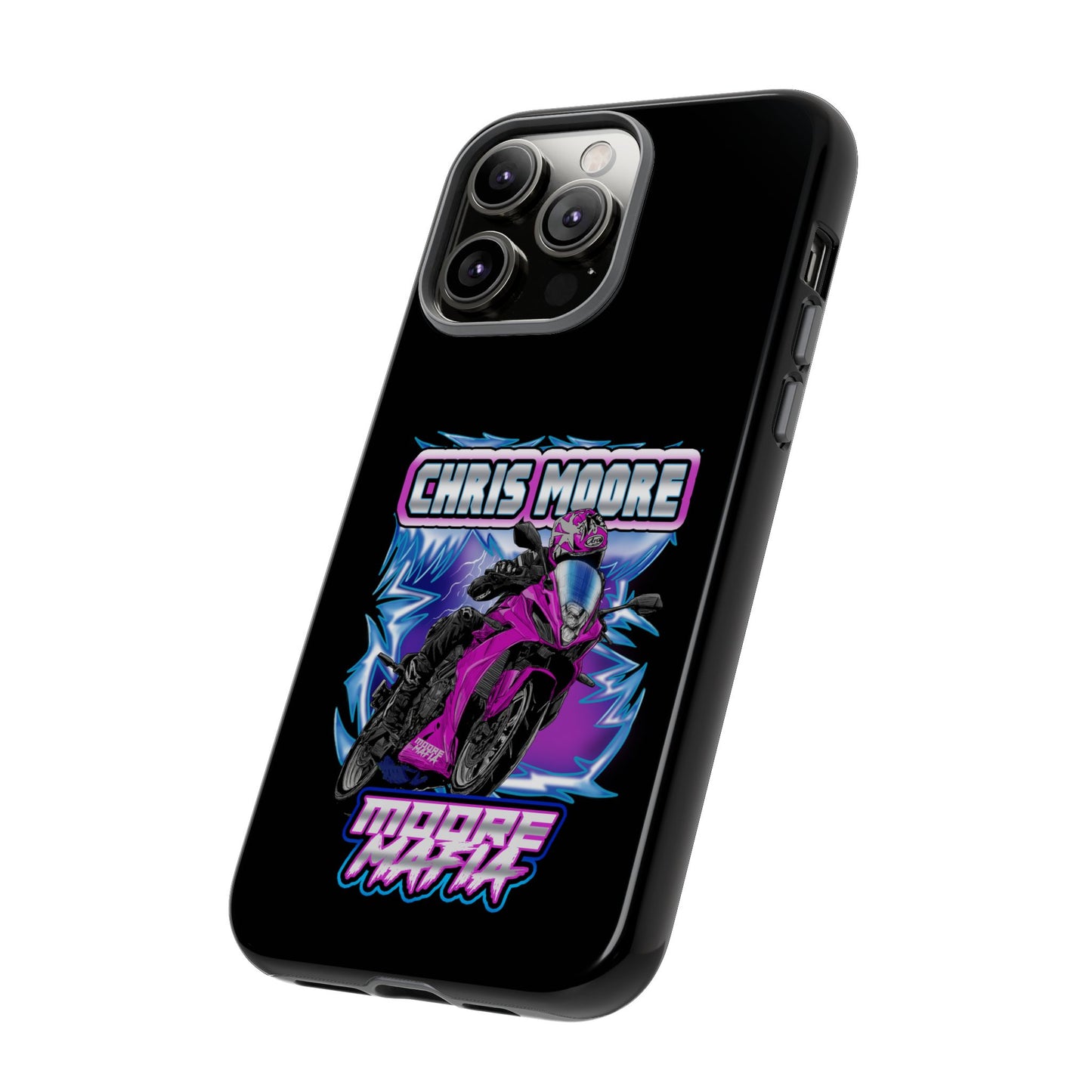 Purple Lightning Phone Case