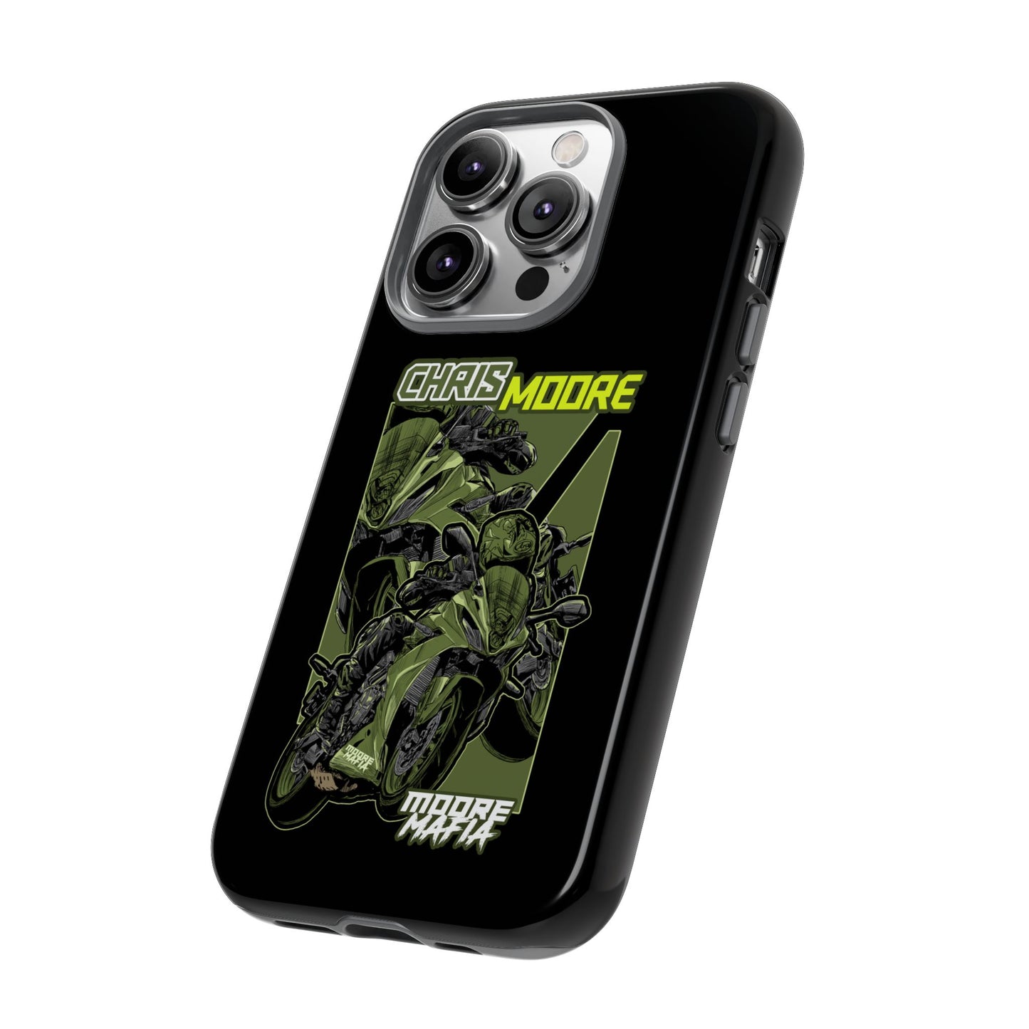 Green Chris Moore Phone Case