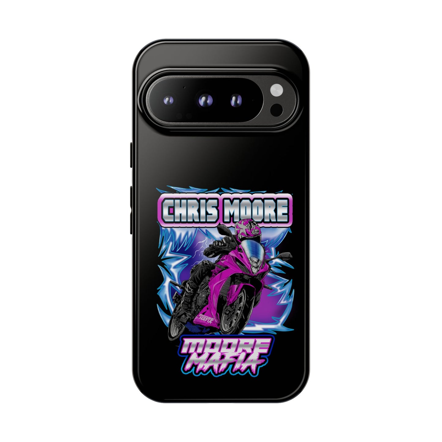 Purple Lightning Phone Case