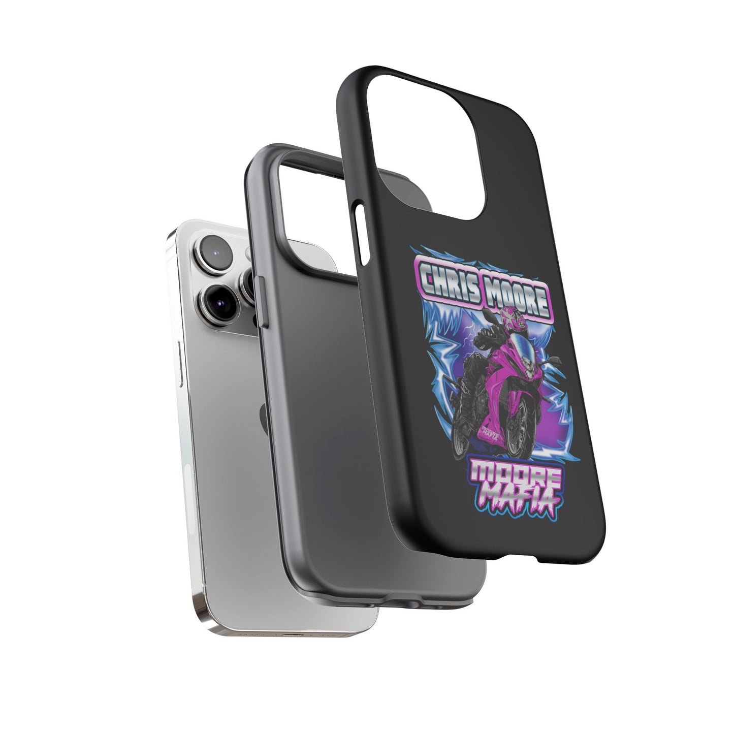 Purple Lightning Phone Case