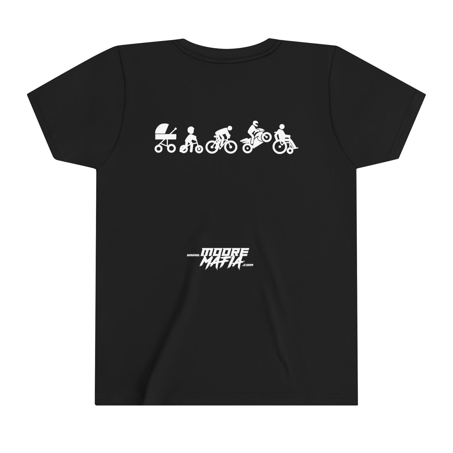 Wheels For Life Youth Short Sleeve T-Shirt