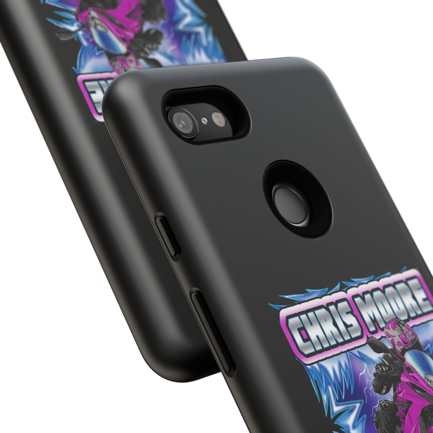 Purple Lightning Phone Case
