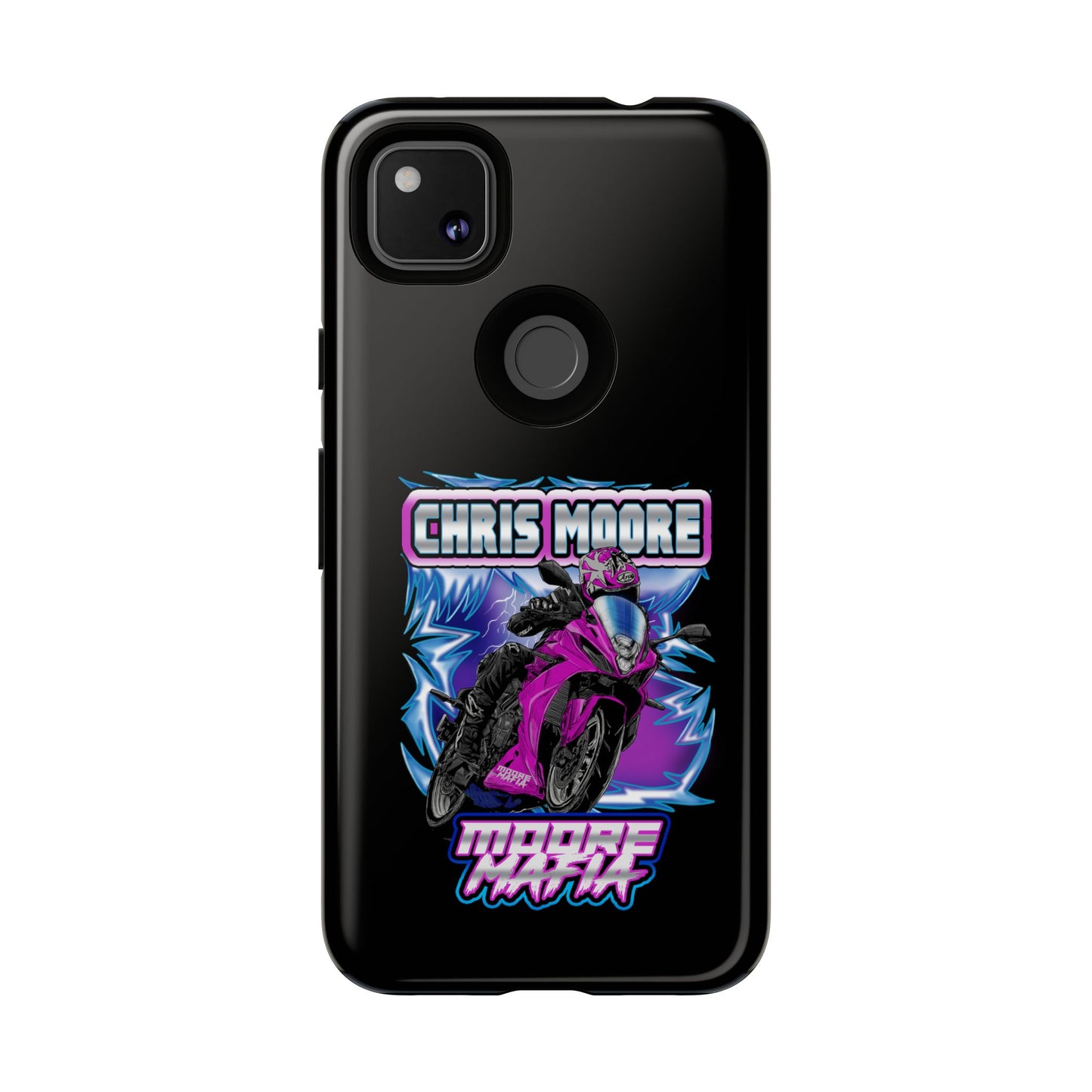 Purple Lightning Phone Case