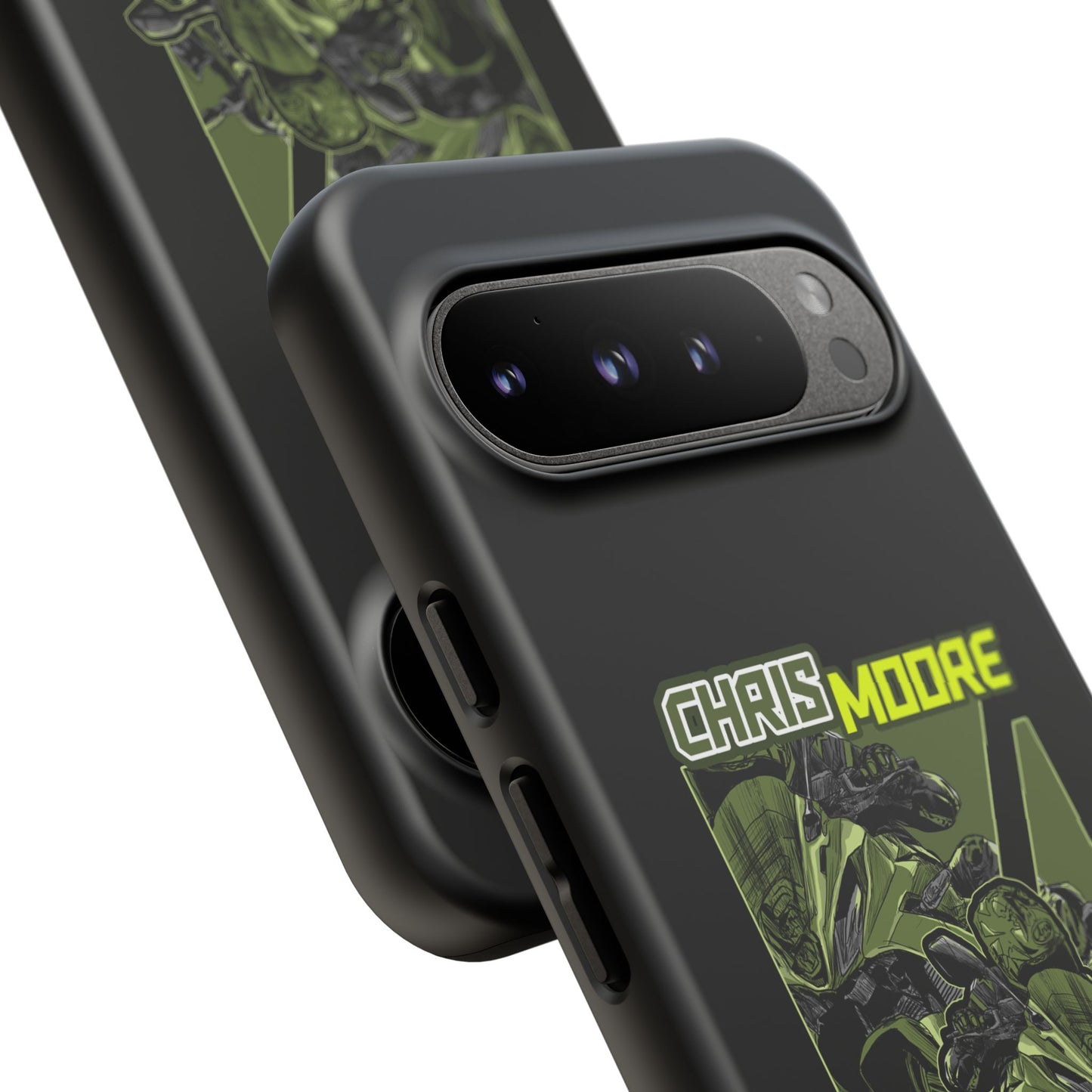 Green Chris Moore Phone Case