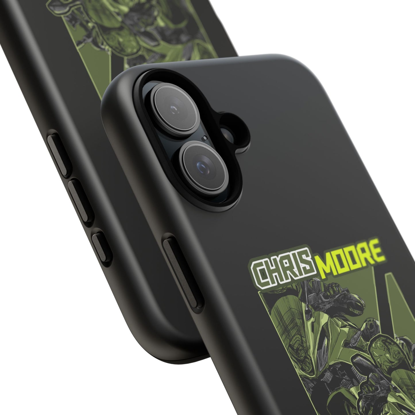 Green Chris Moore Phone Case