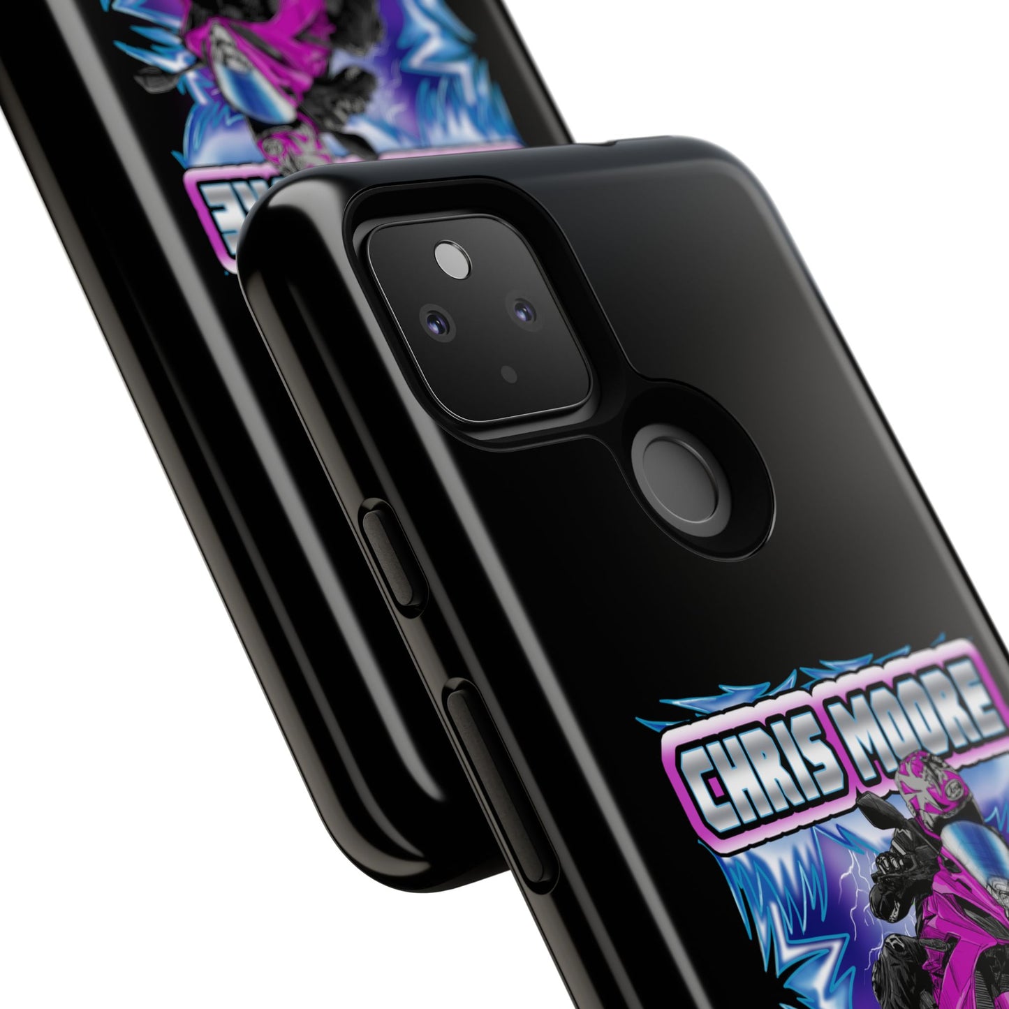 Purple Lightning Phone Case
