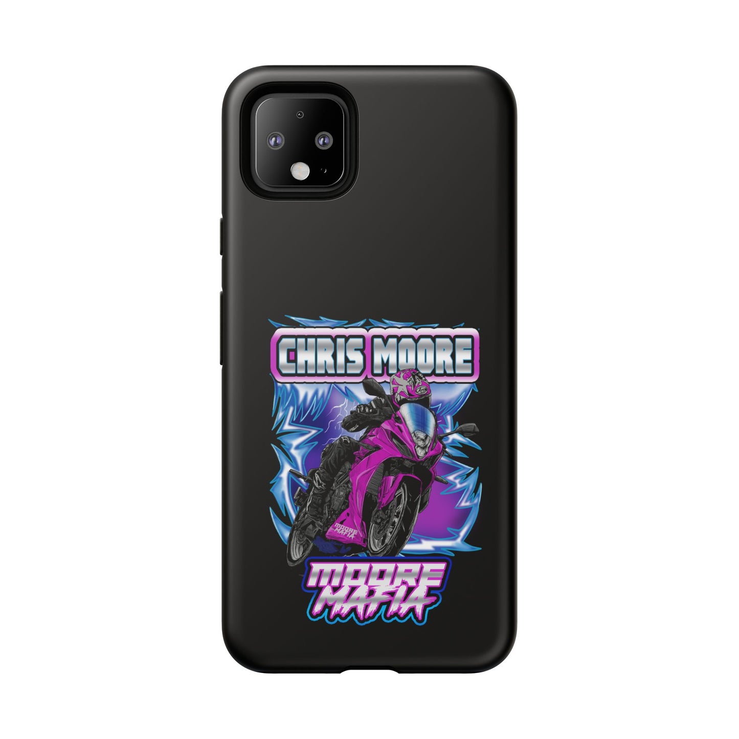 Purple Lightning Phone Case