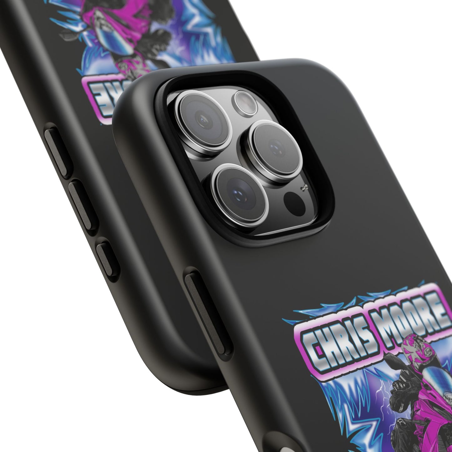 Purple Lightning Phone Case