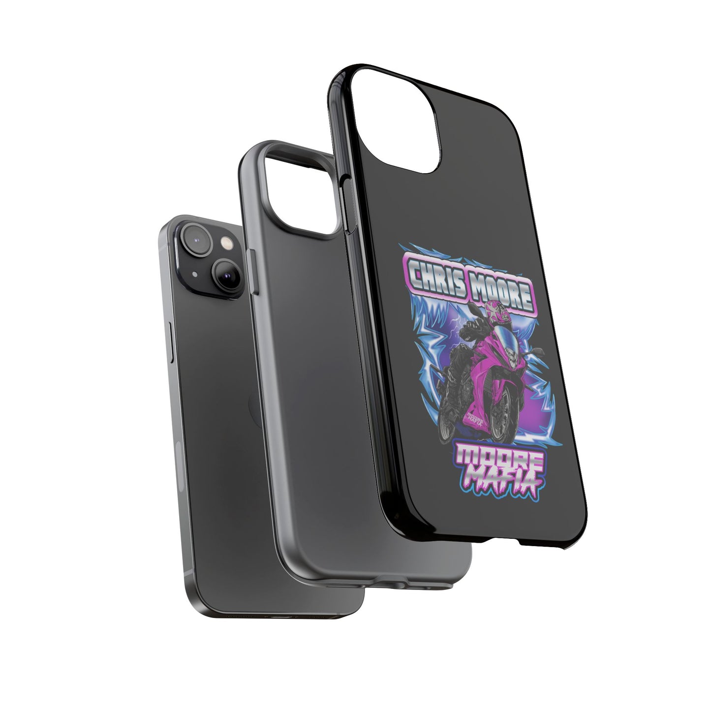 Purple Lightning Phone Case