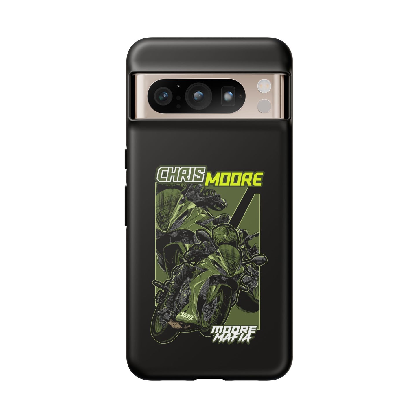 Green Chris Moore Phone Case