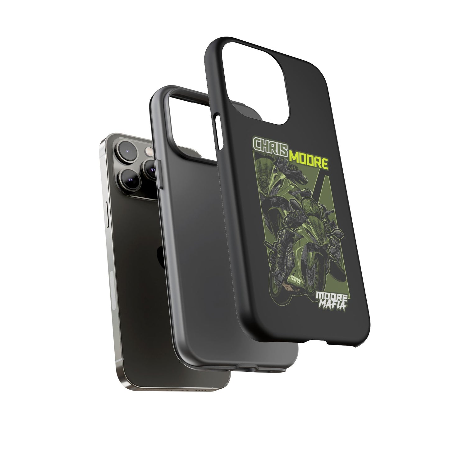 Green Chris Moore Phone Case