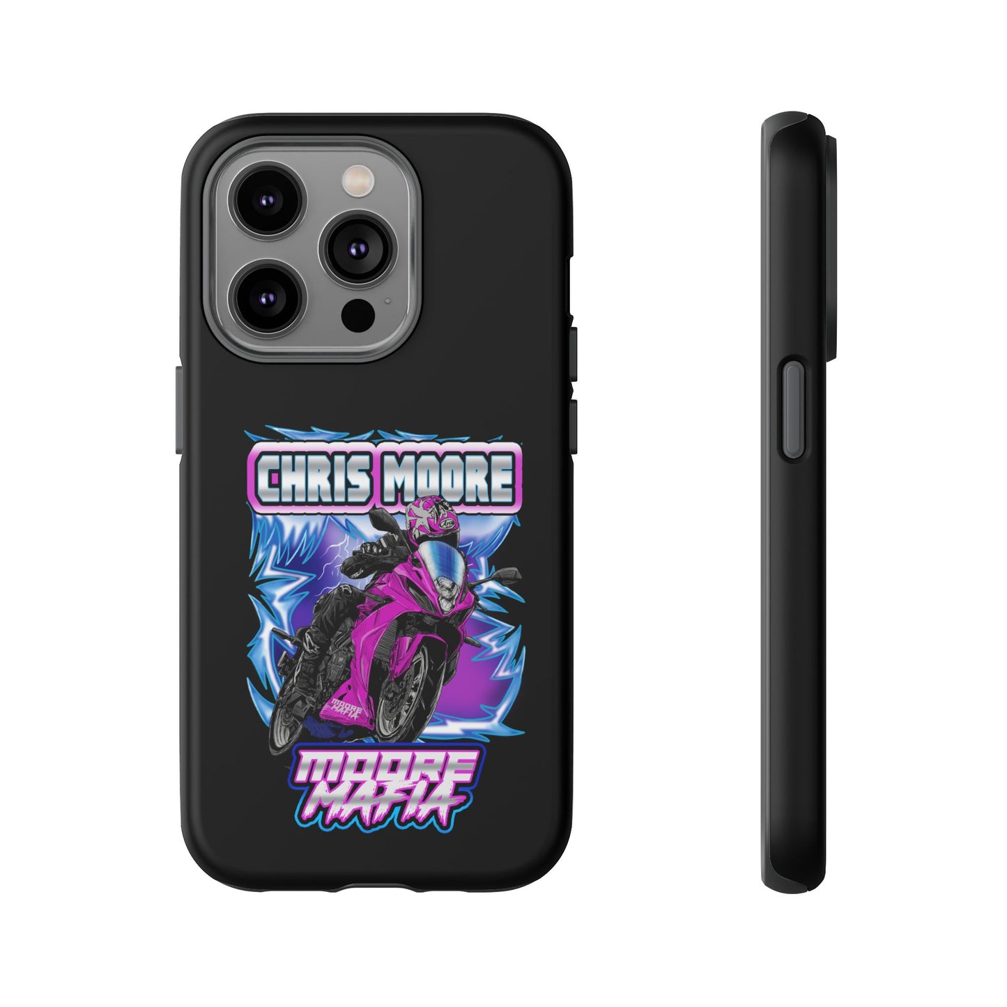 Purple Lightning Phone Case