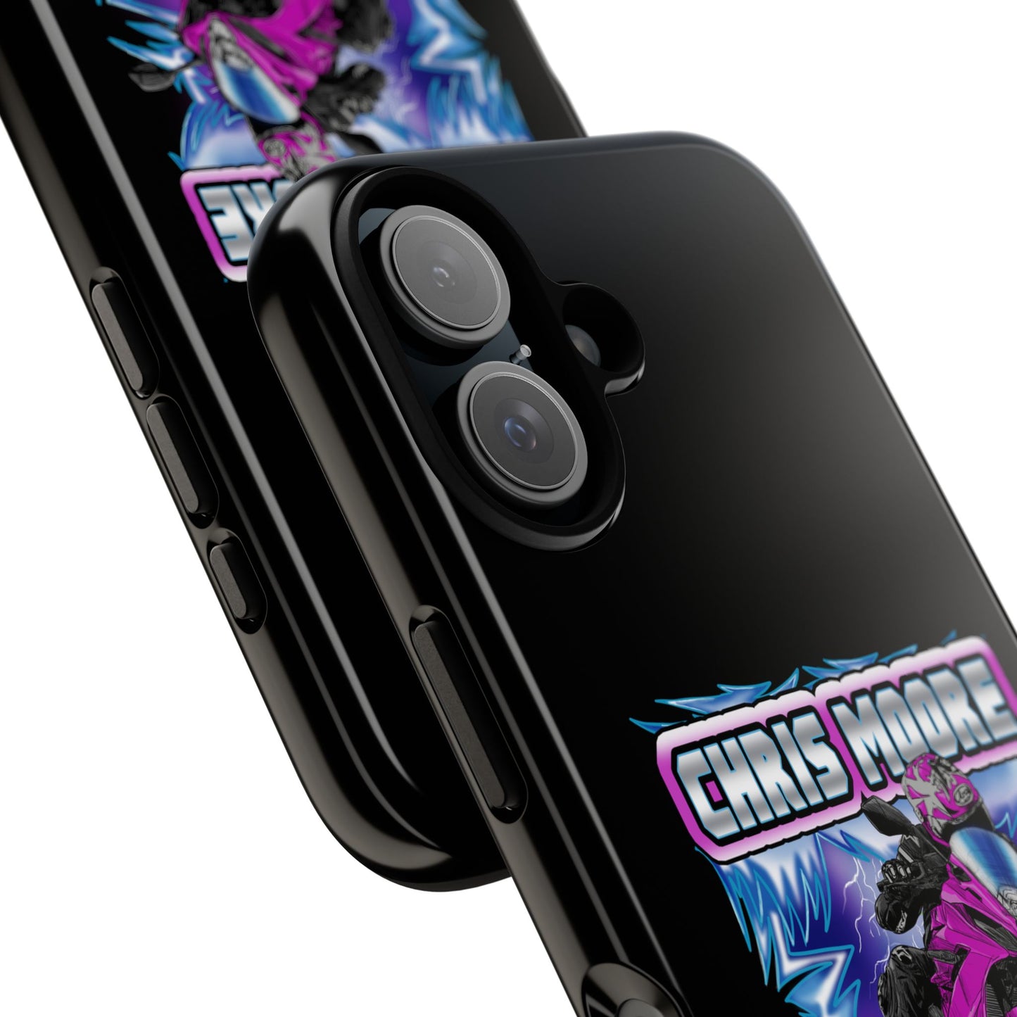 Purple Lightning Phone Case