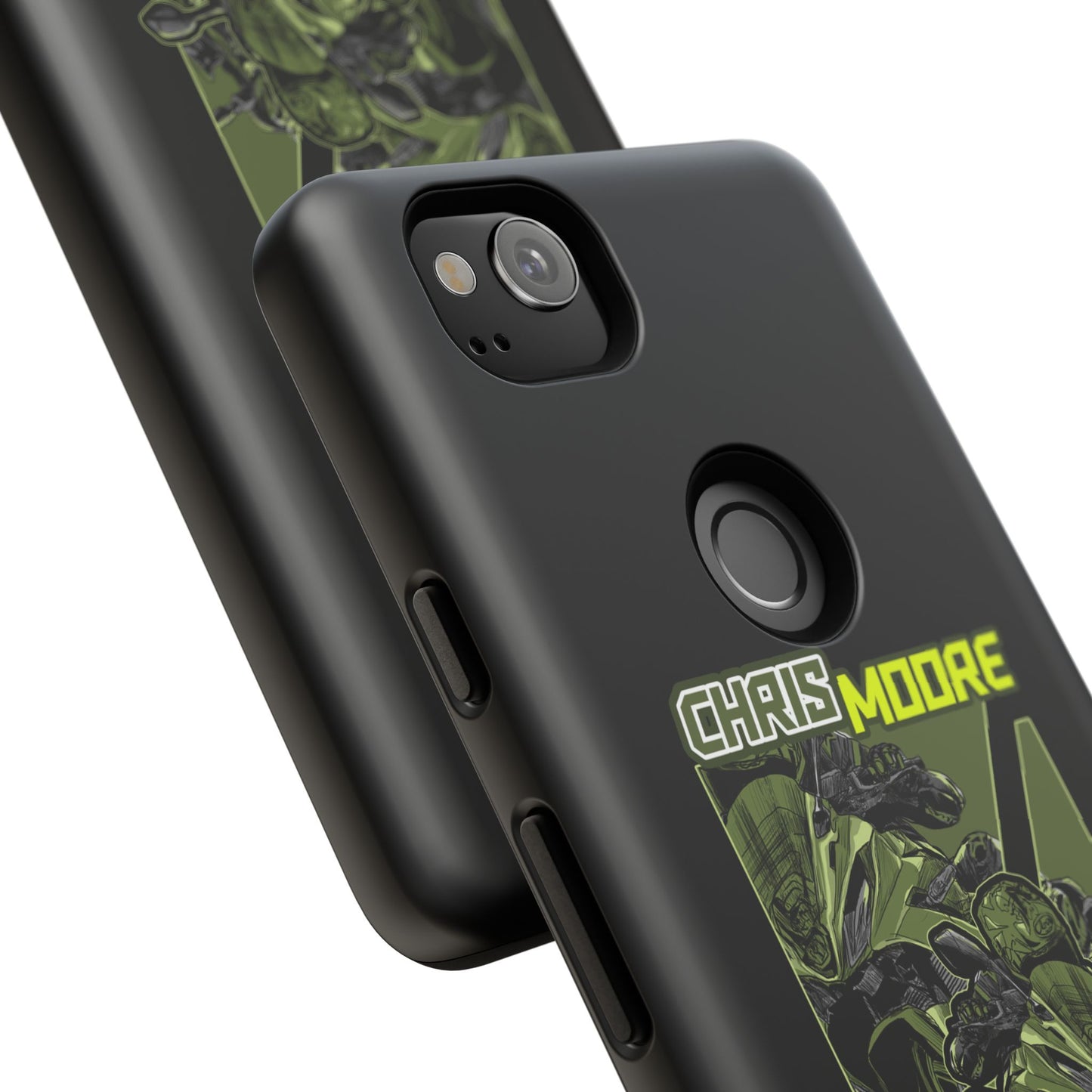 Green Chris Moore Phone Case