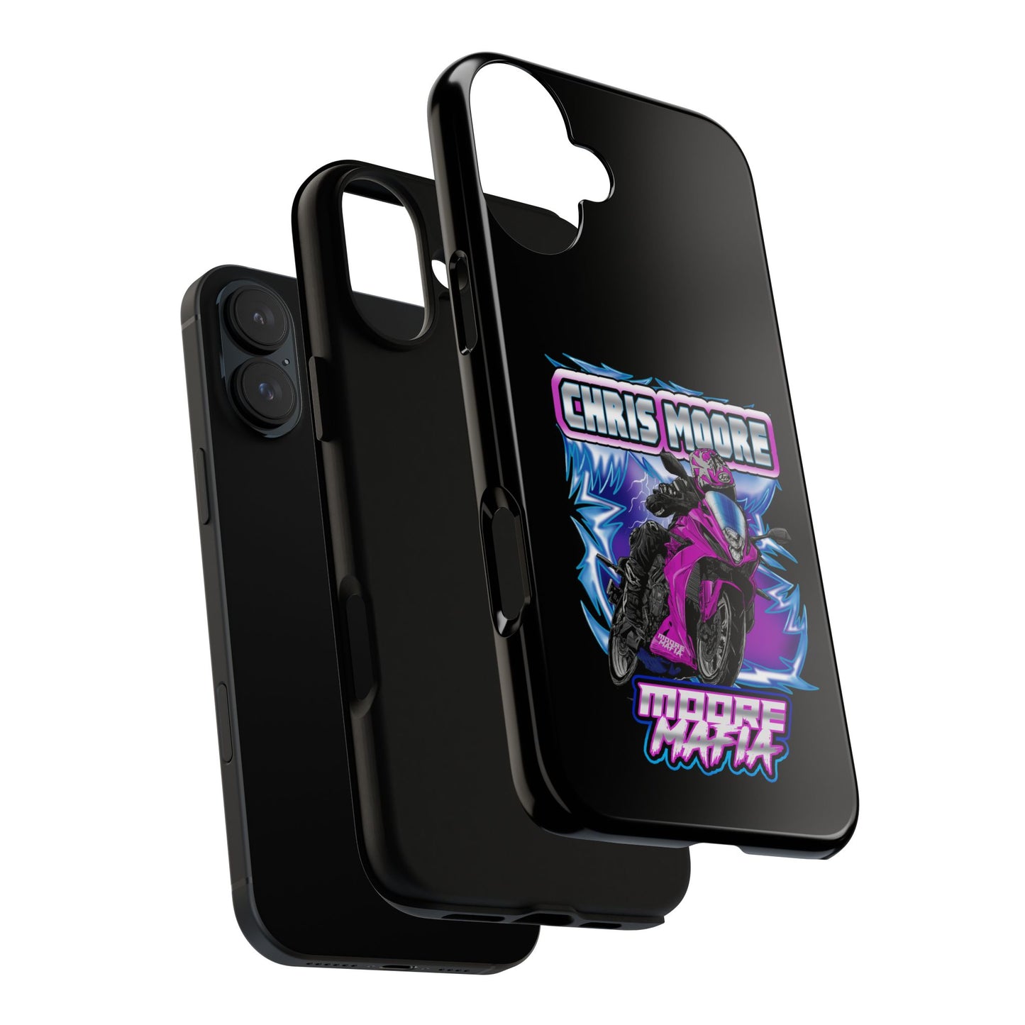 Purple Lightning Phone Case