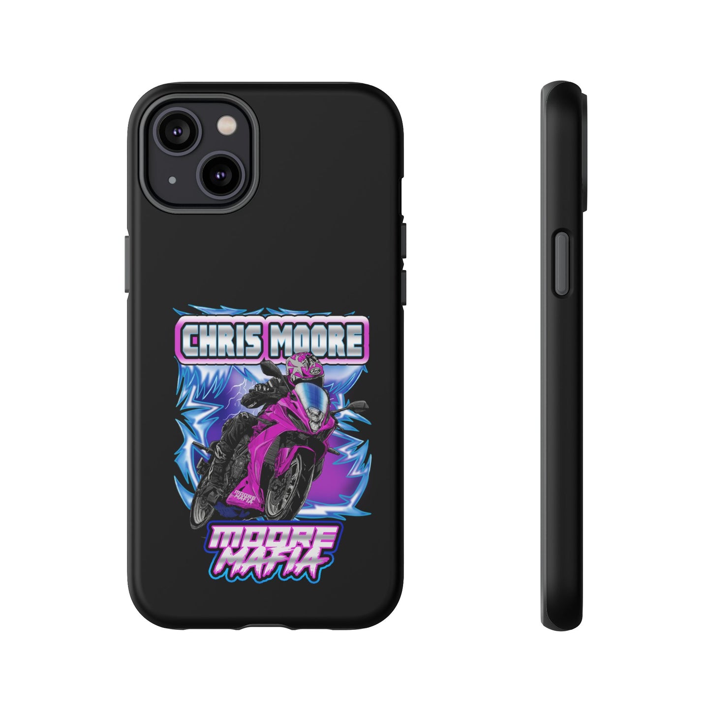 Purple Lightning Phone Case